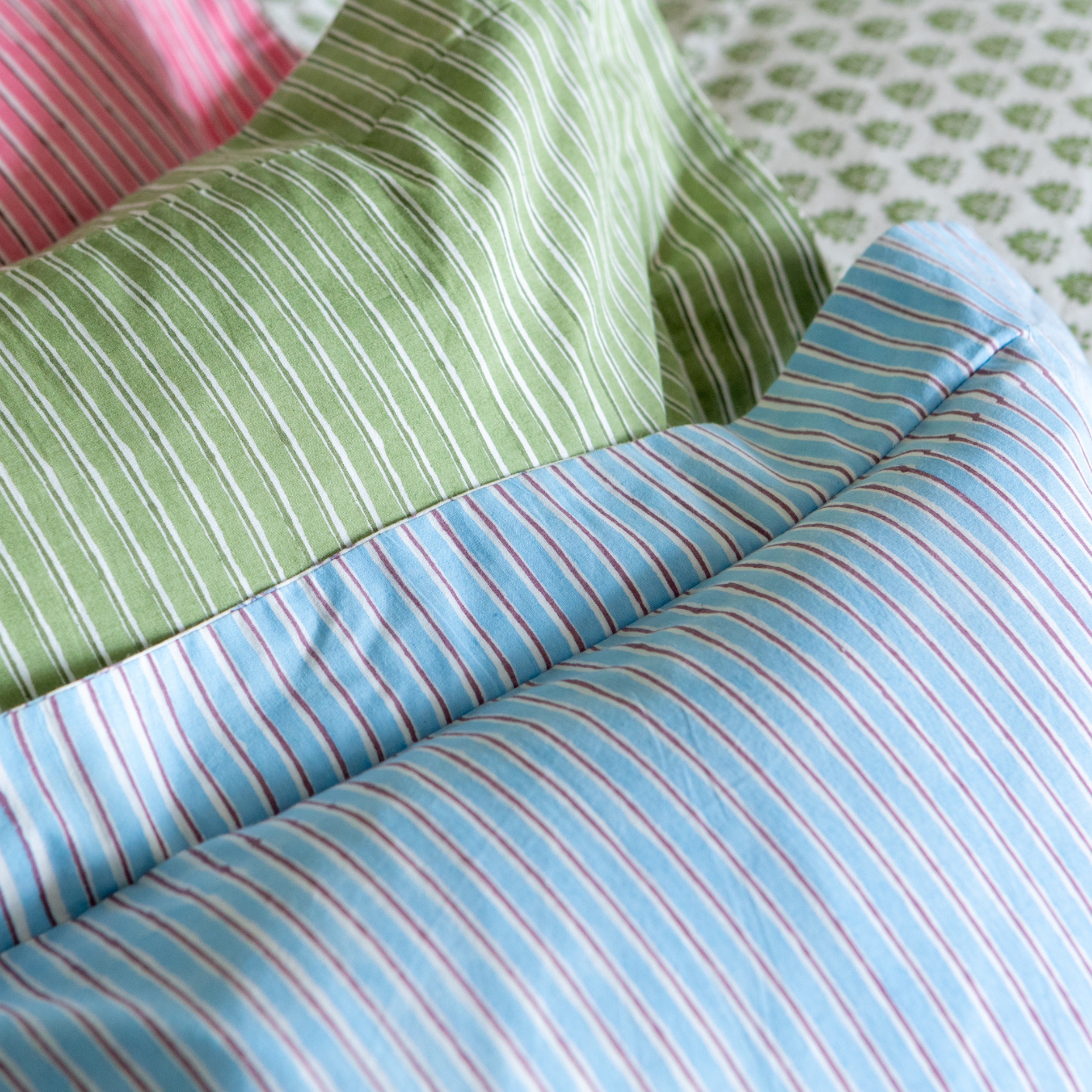 Blue Pomily Pillowcase