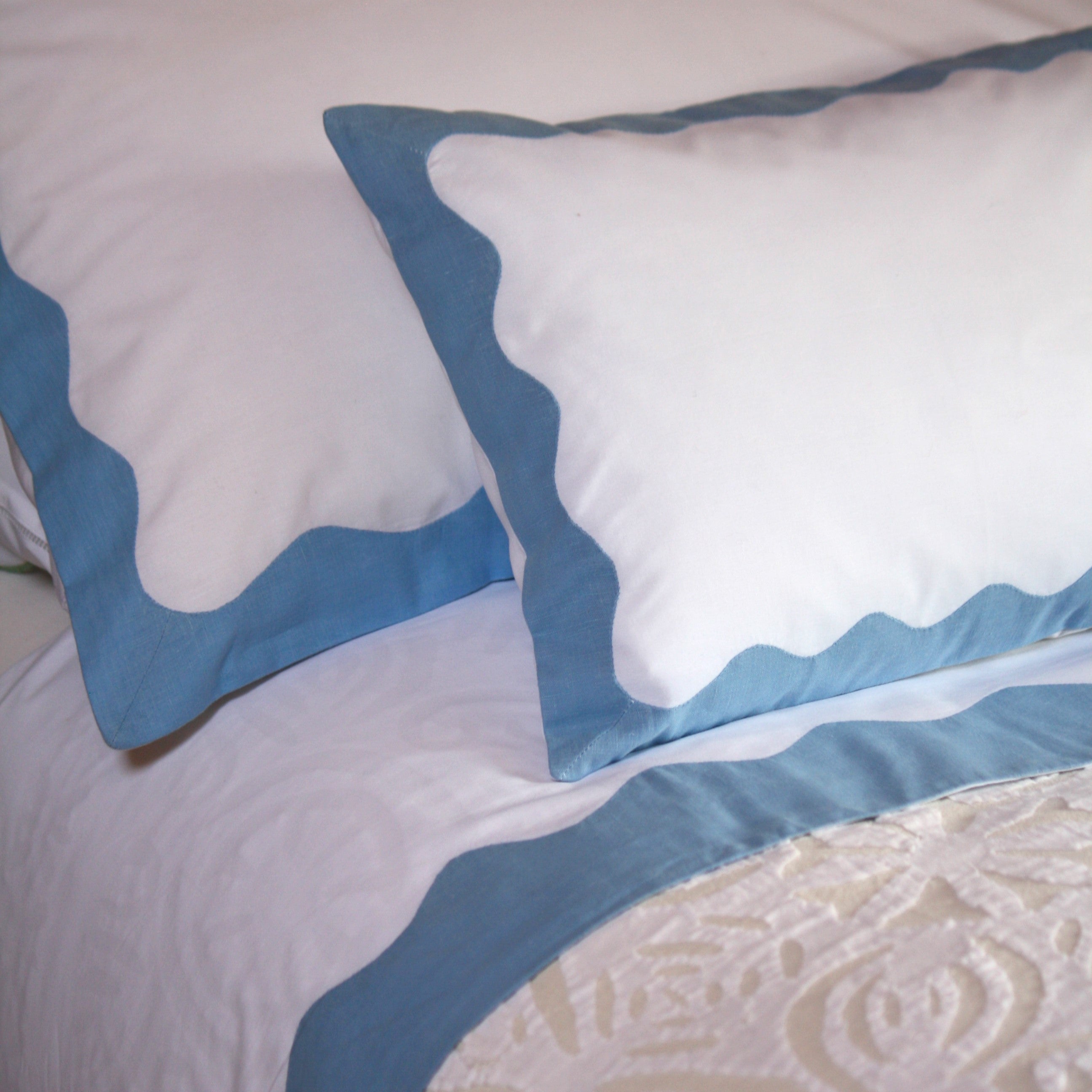 Blue Wave Baby Boudoir Pillowcase