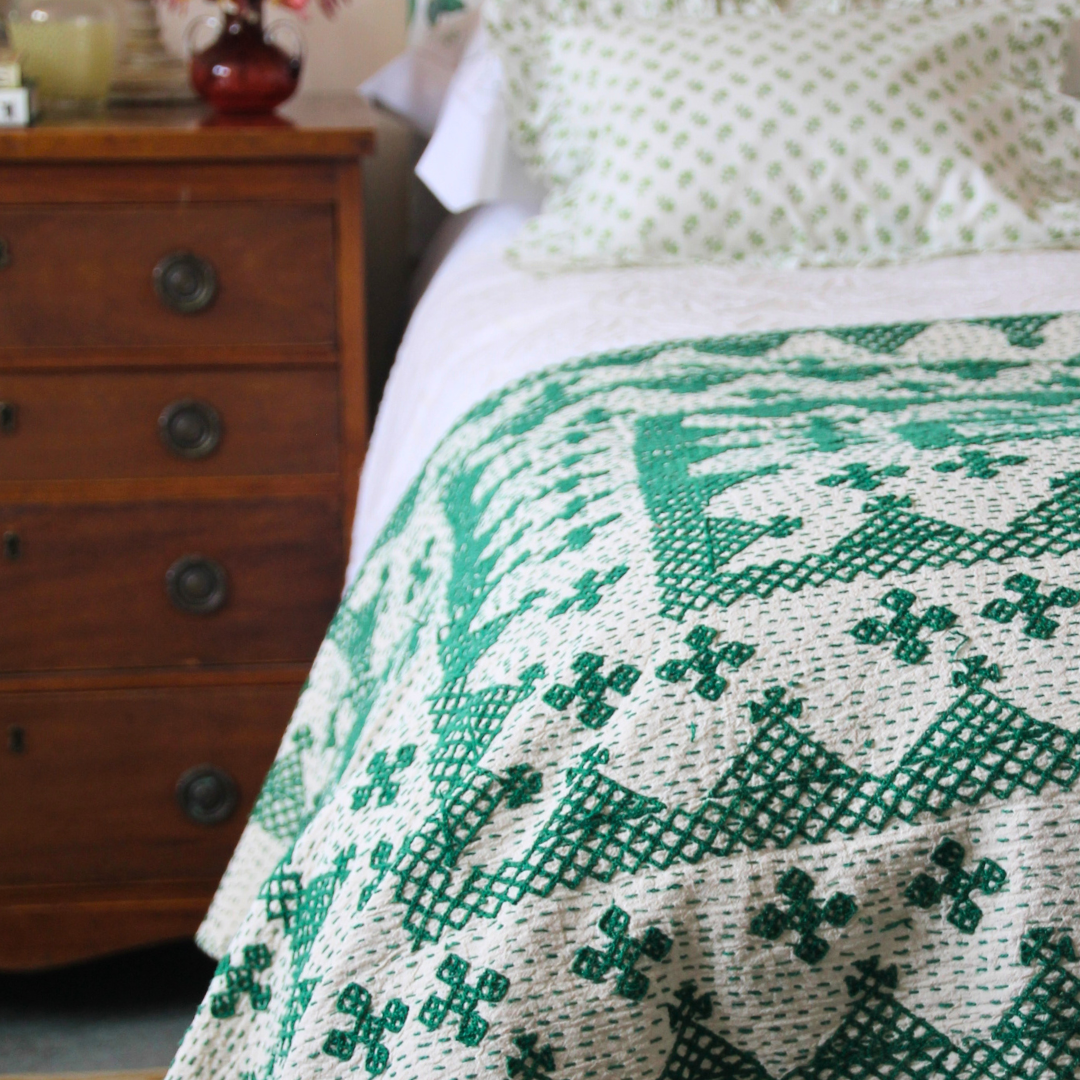 SINGLE KANTHA -  GREEN