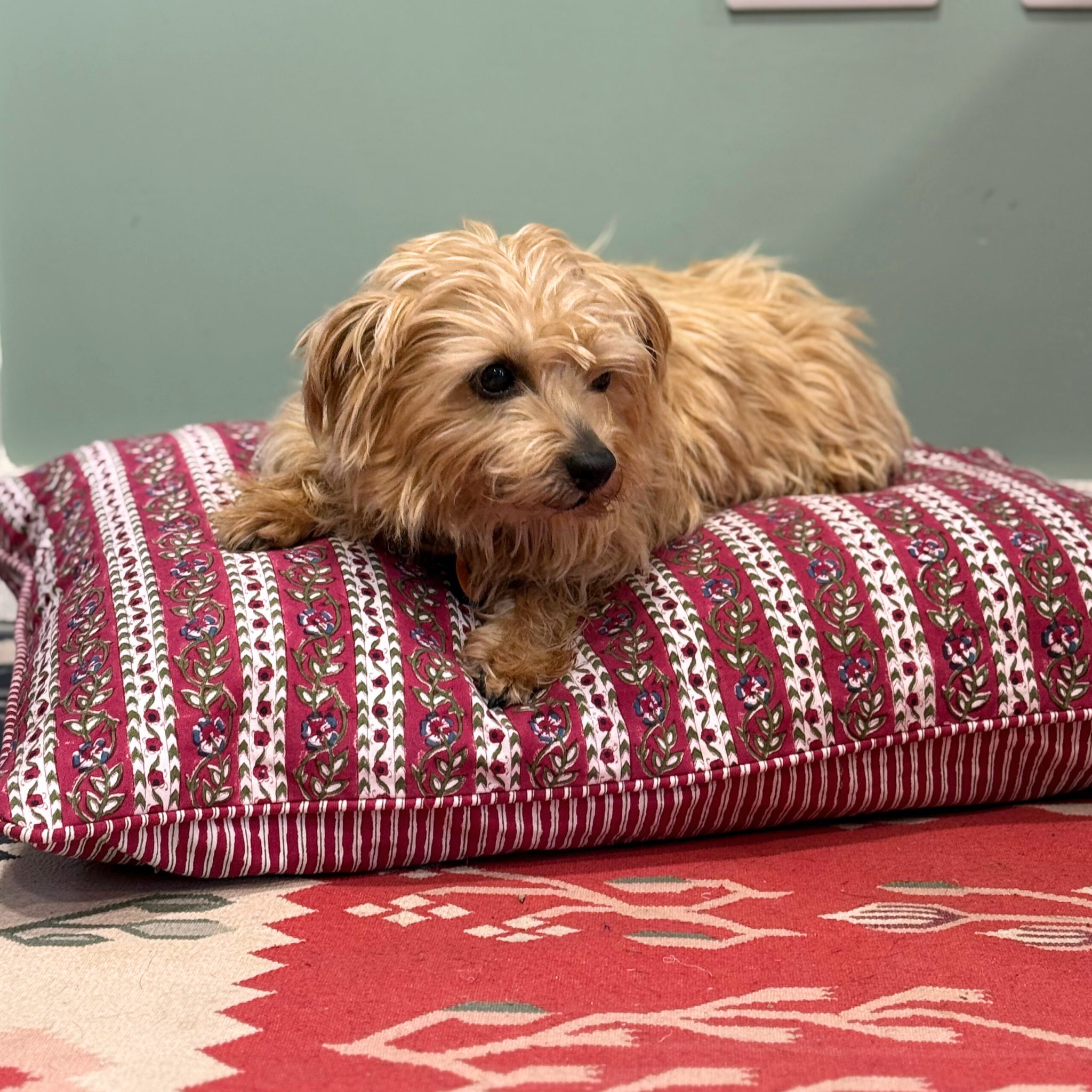 Folk Dog Bed