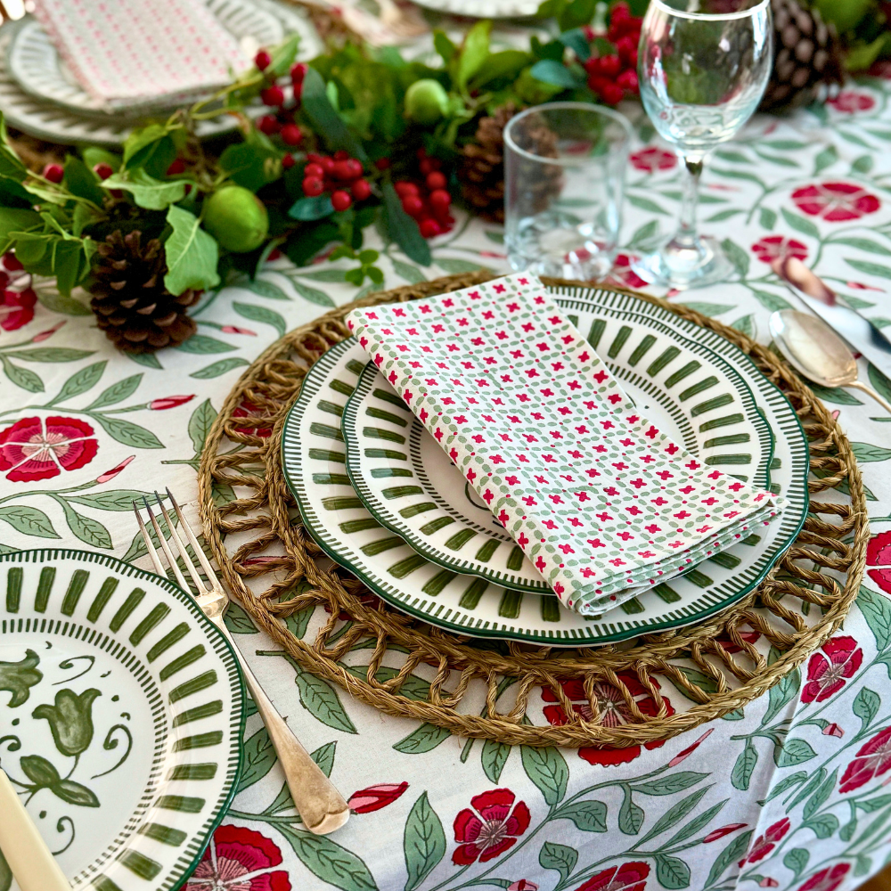 Criss Cross Napkins - Set of 4