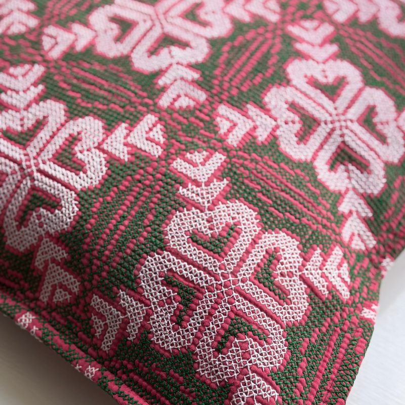 Sample - Cross Stitched Vintage Cushions