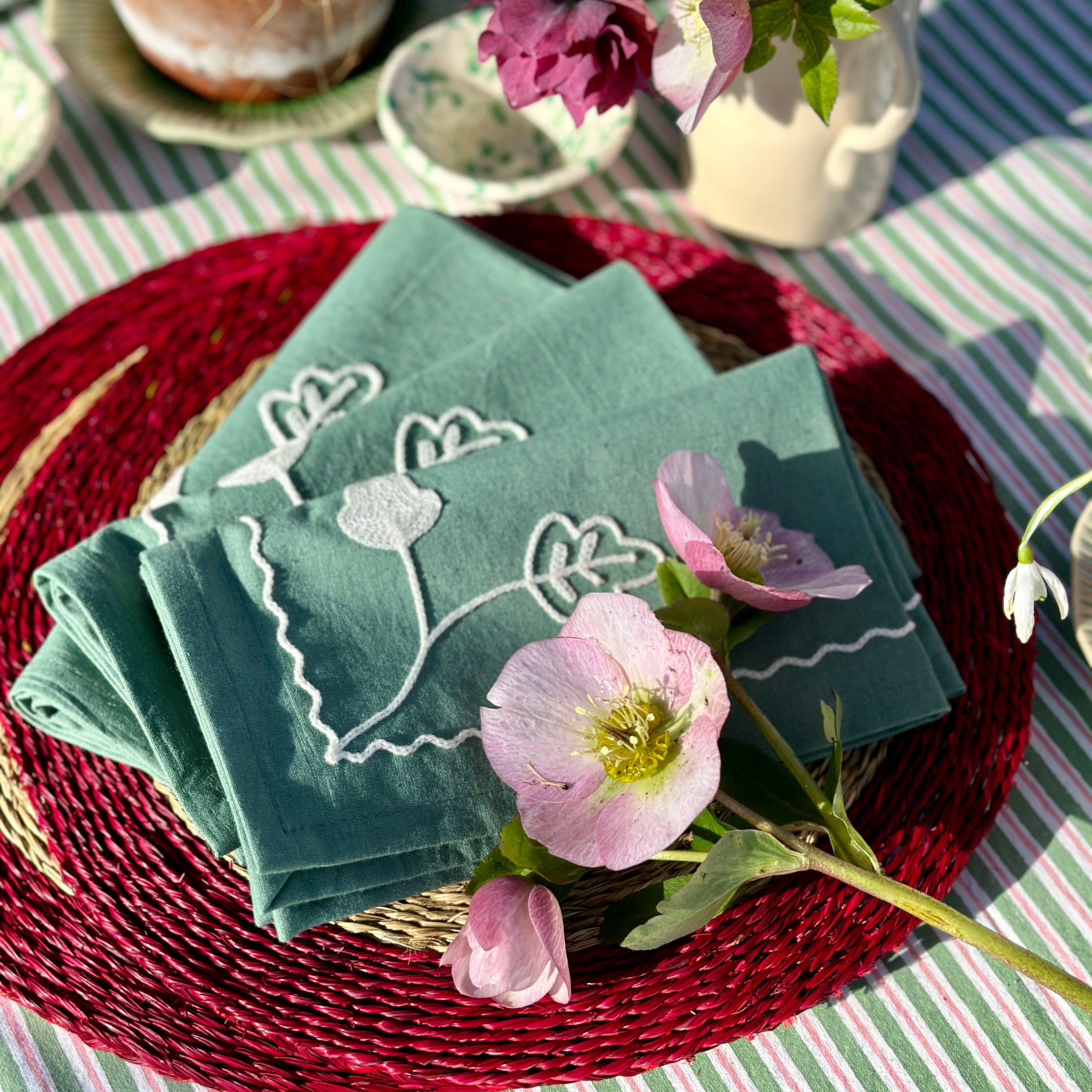 Garnet Grass Placemat