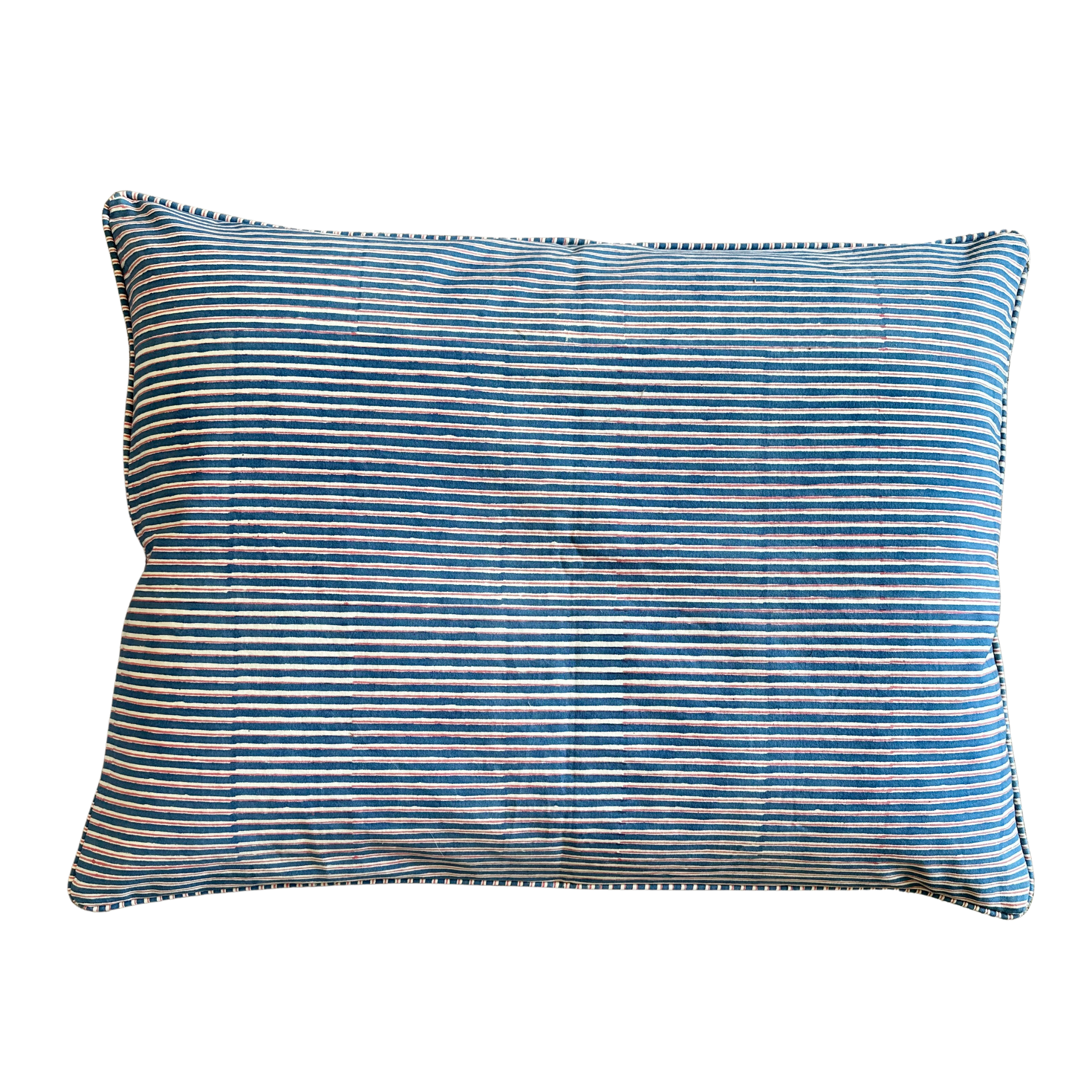 Azure Blue Ditsy Dog Bed