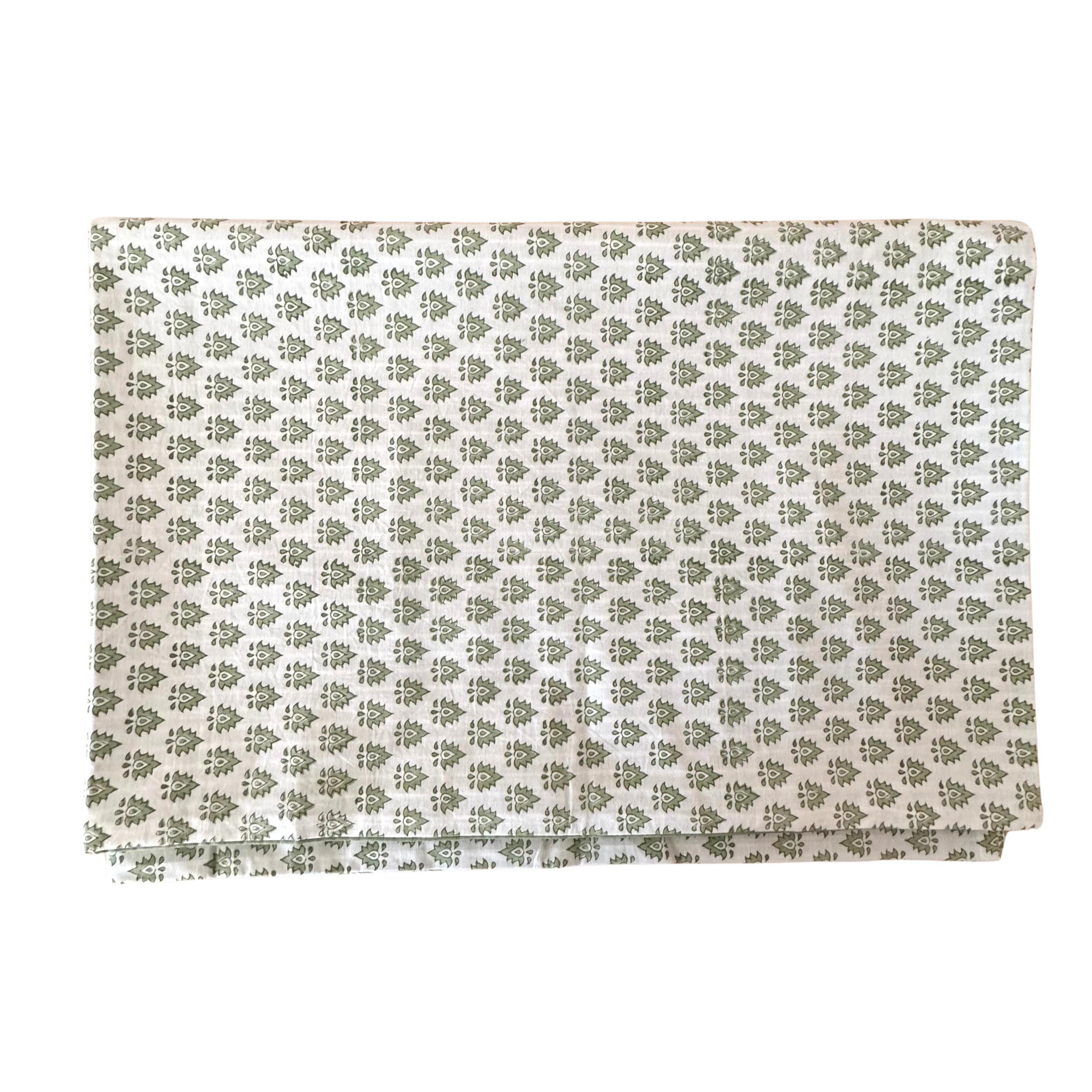 Green Pomily Duvet Cover