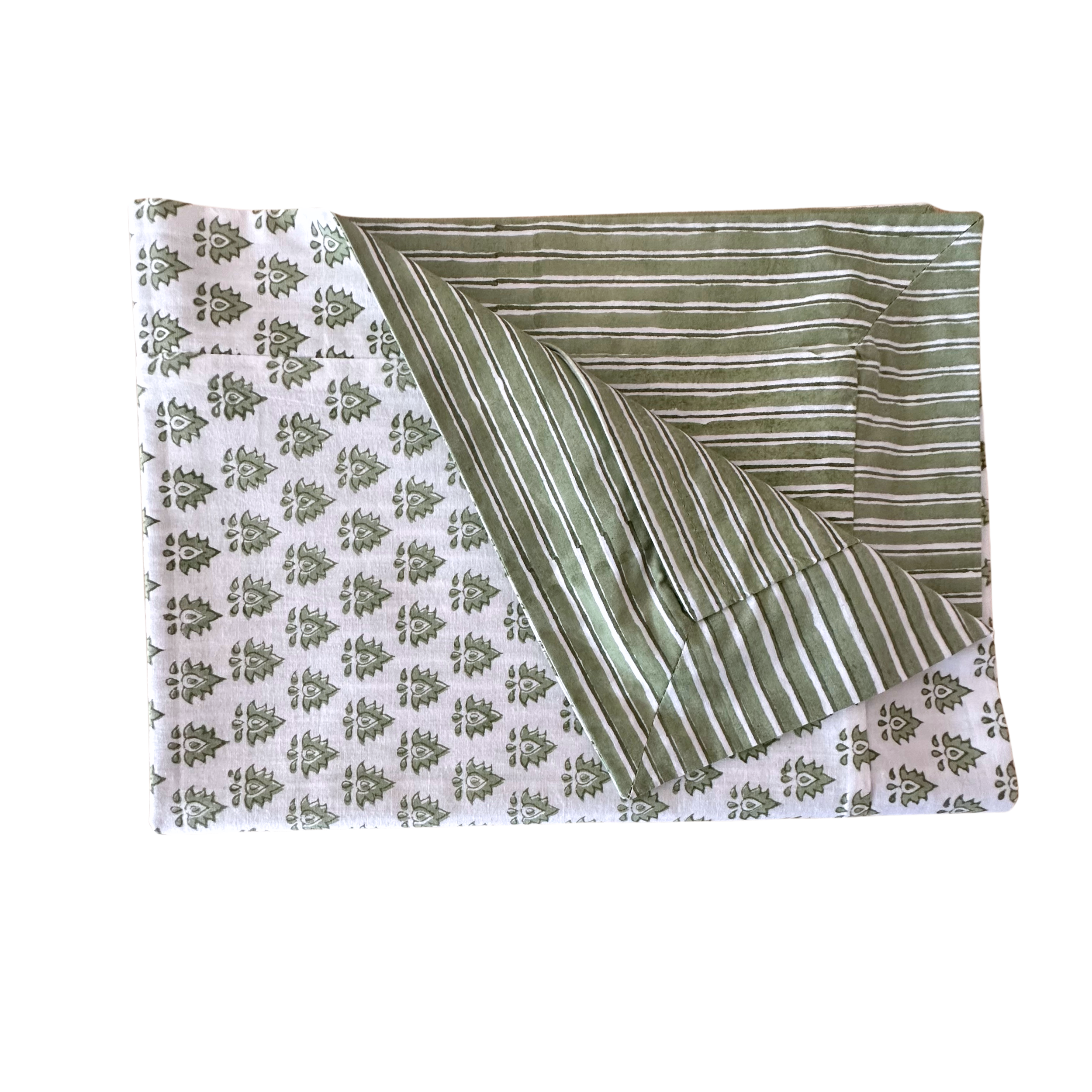 Green Pomily Pillowcase