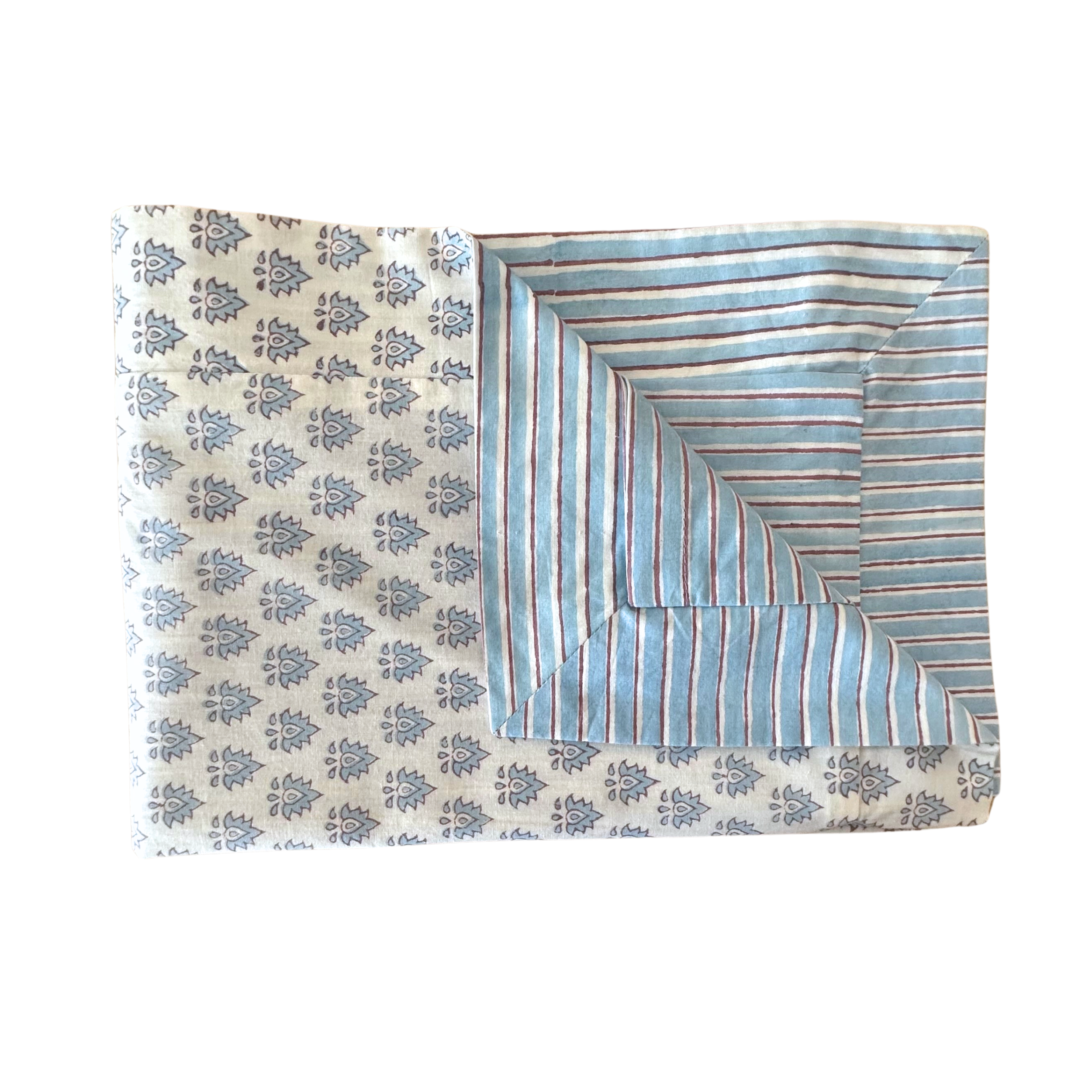 Blue Pomily Baby Boudoir Pillowcase