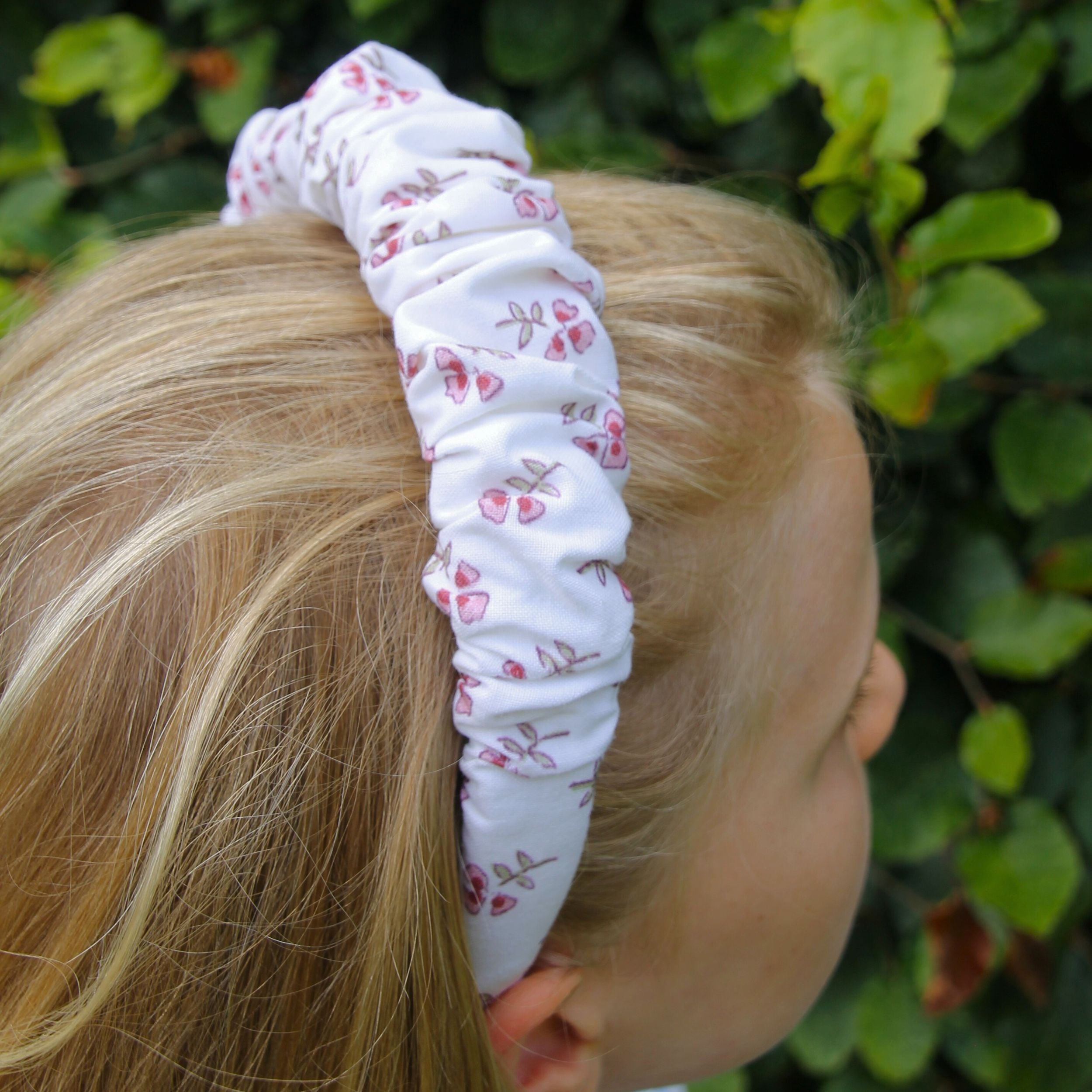 Pink Ditsy Hairband