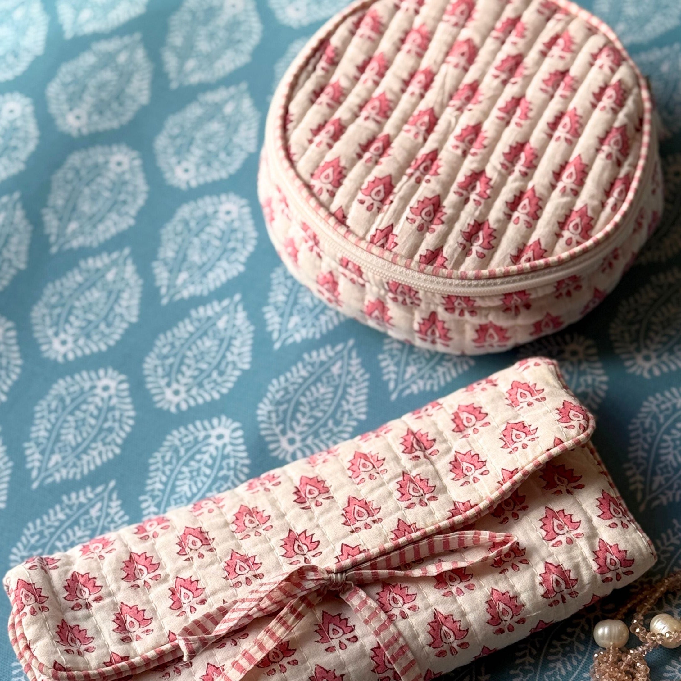 Pink Pomily Jewellery Pouch