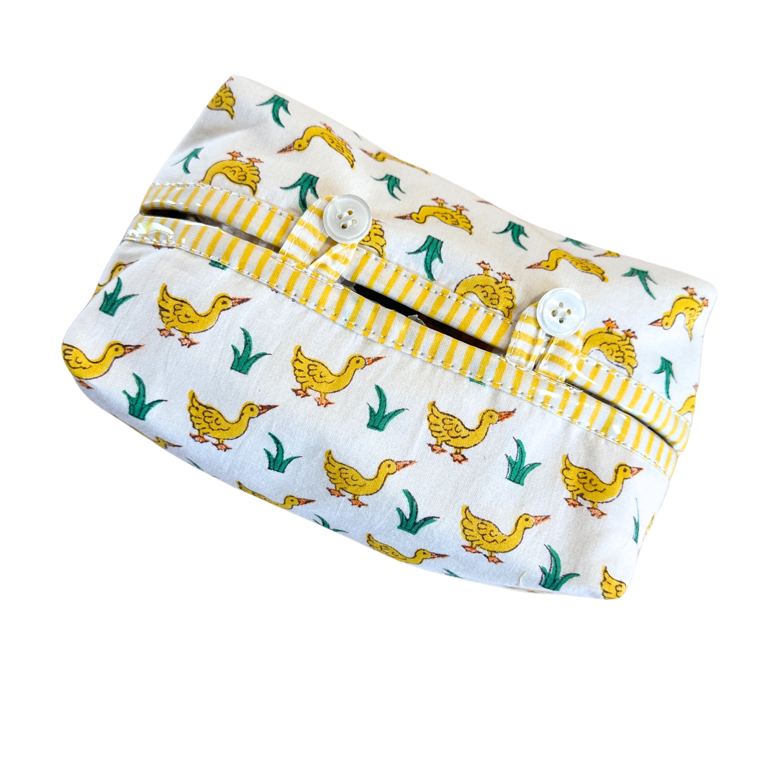 Yellow Duck Baby Wipe Cover