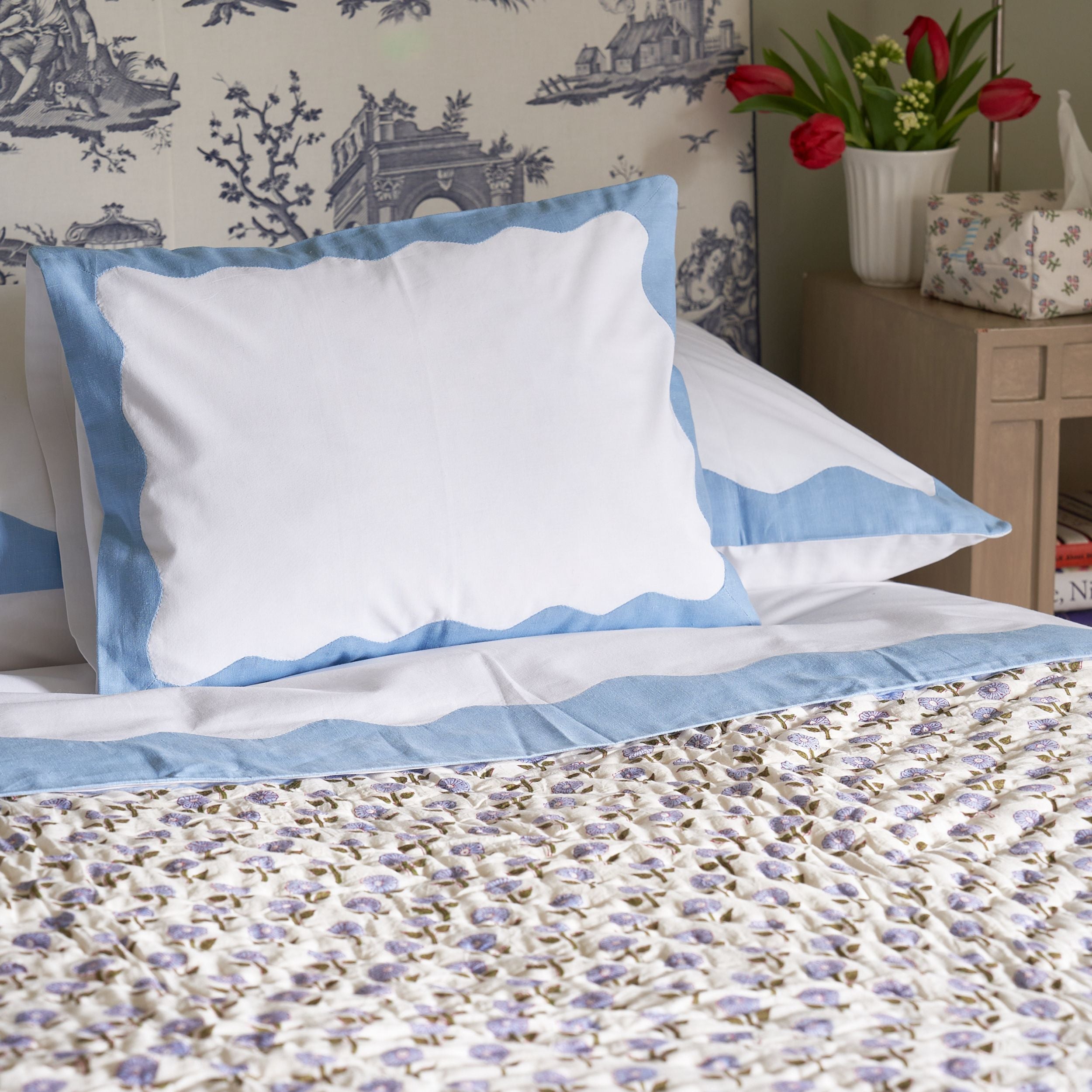 Blue Wave Top Sheet