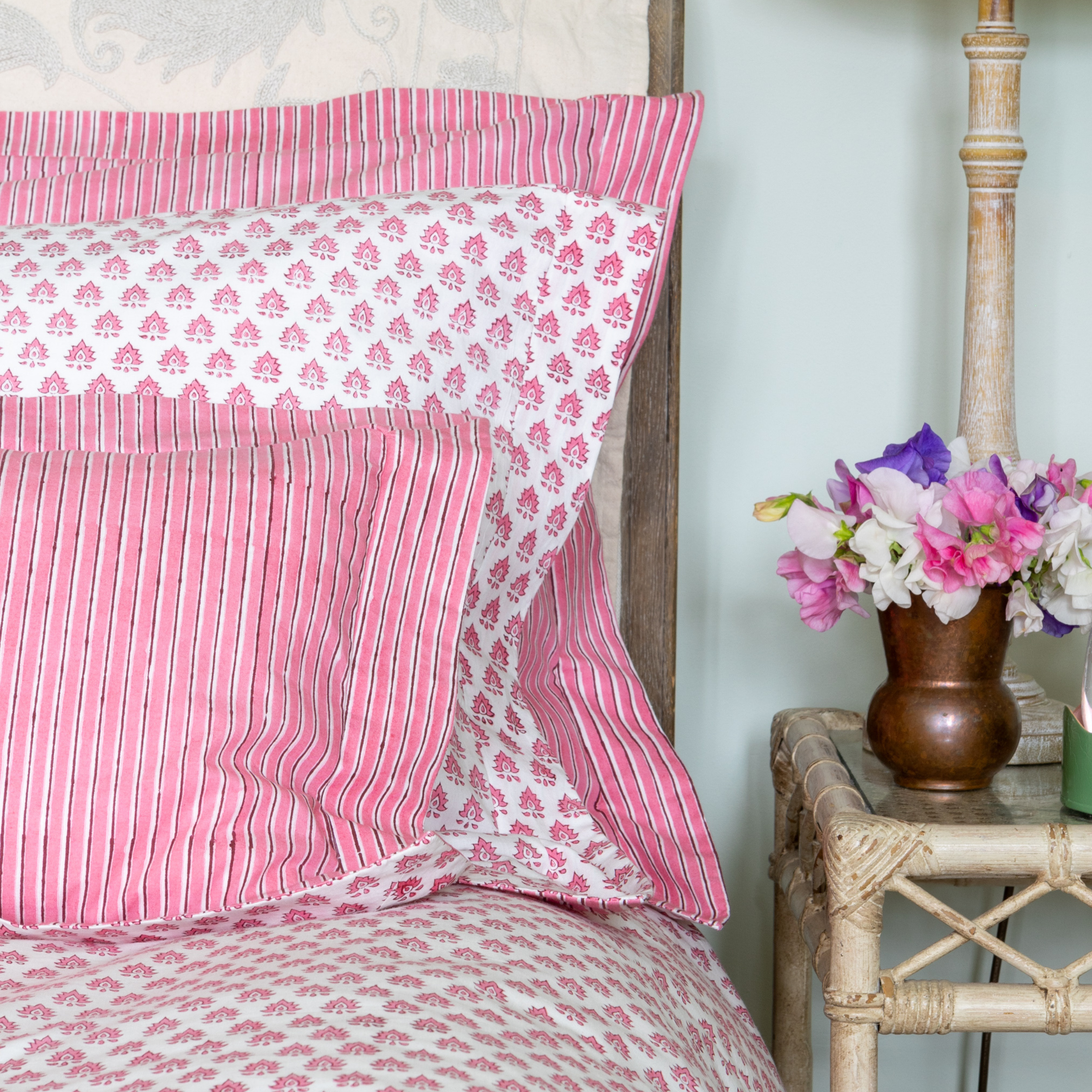 Pink Pomily Pillowcase
