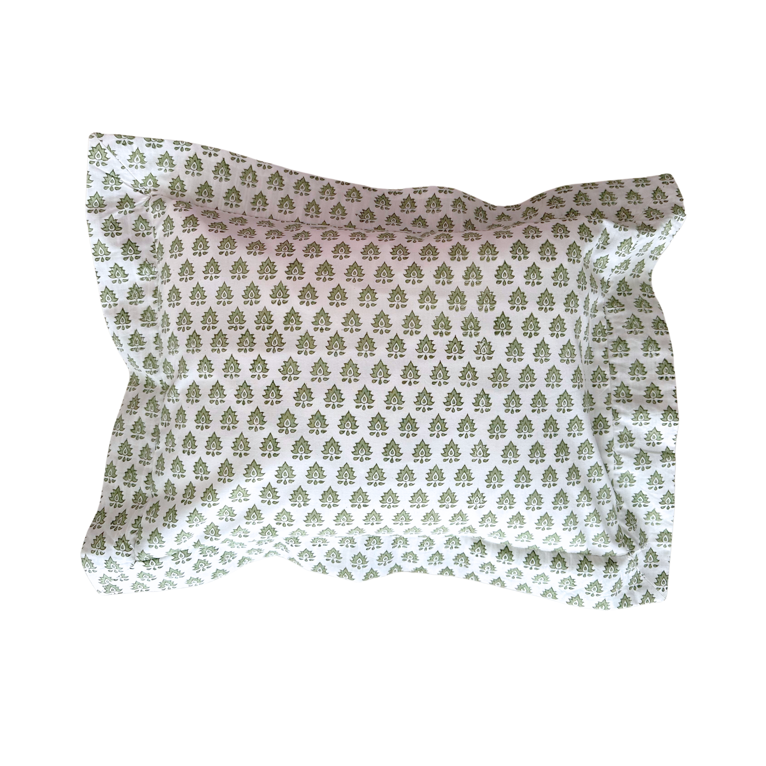 Green Pomily Baby Boudoir Pillowcase