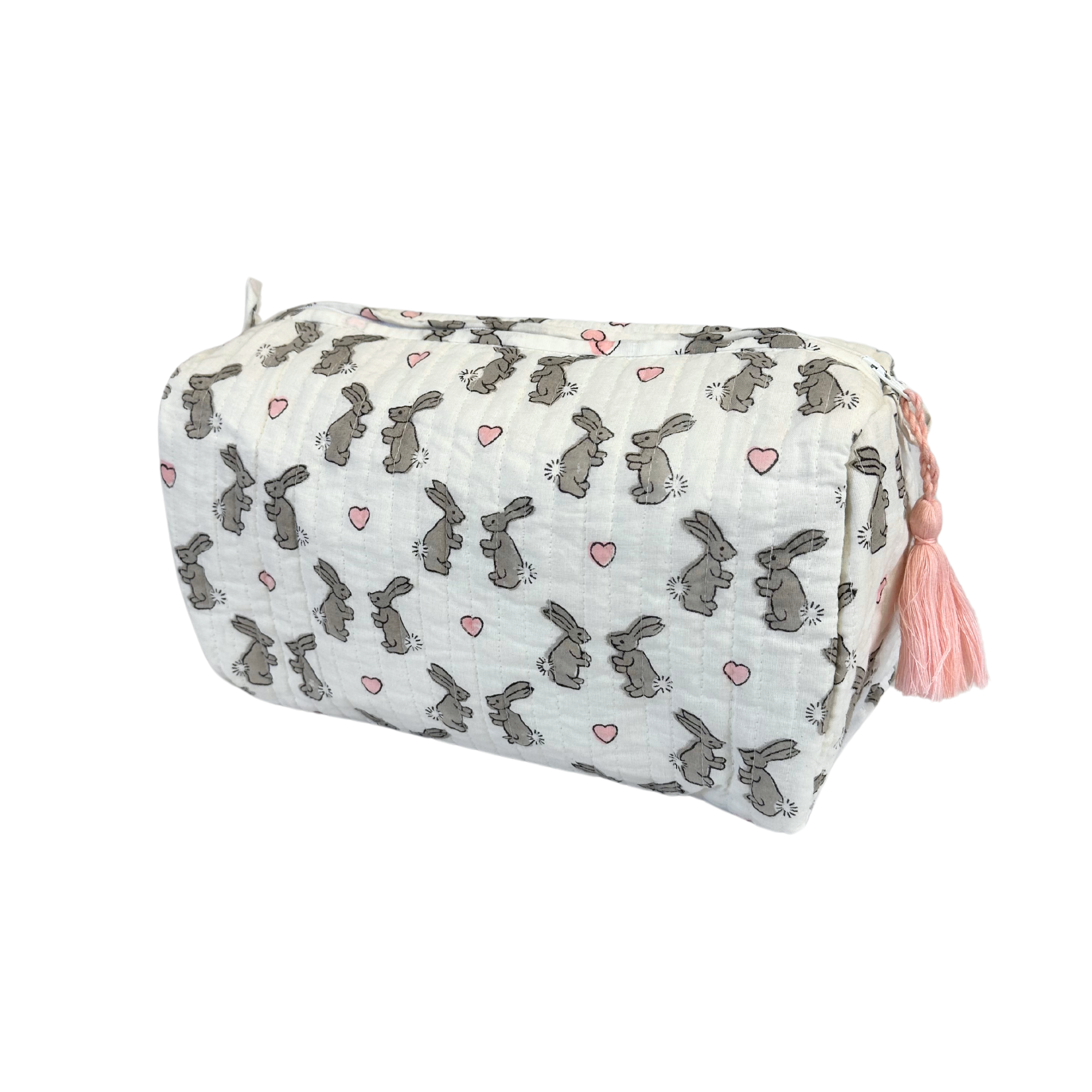 Pink Bunny Wash Bag