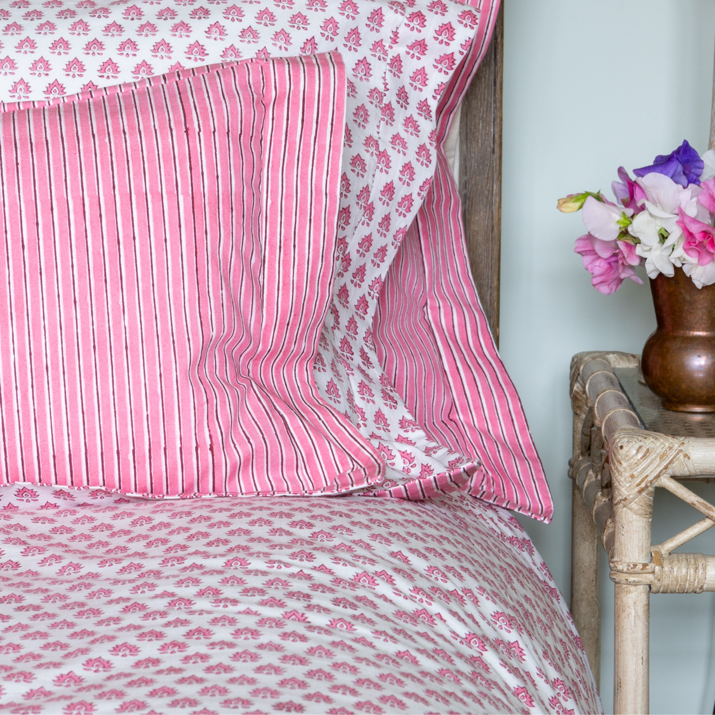 Pink Pomily Baby Boudoir Pillowcase