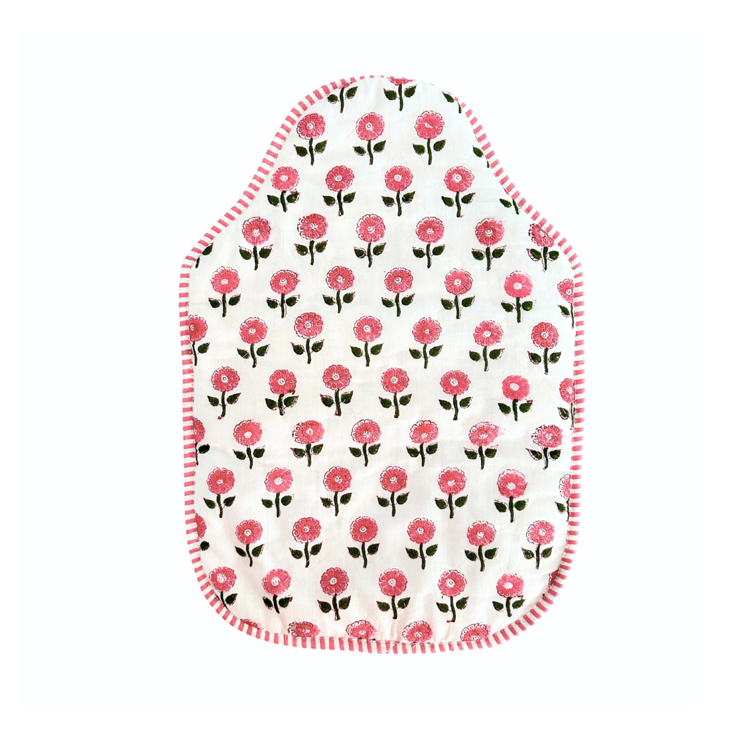 Pink Daisy Hot Water Bottle Cover