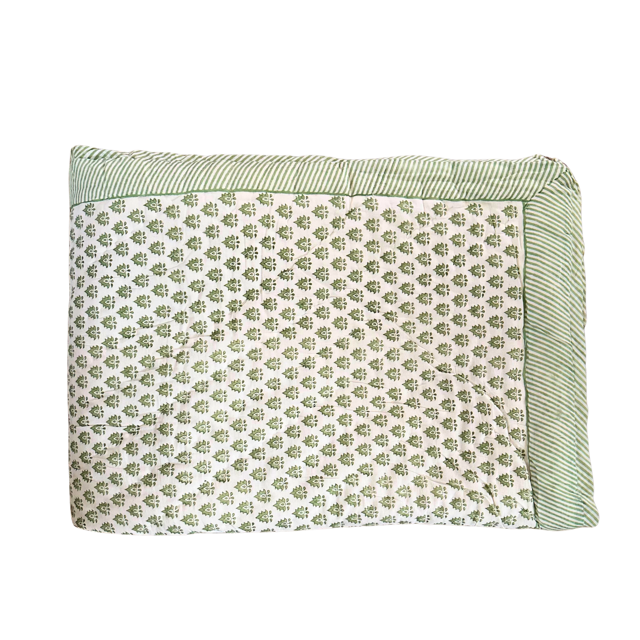 Green Pomily Quilt