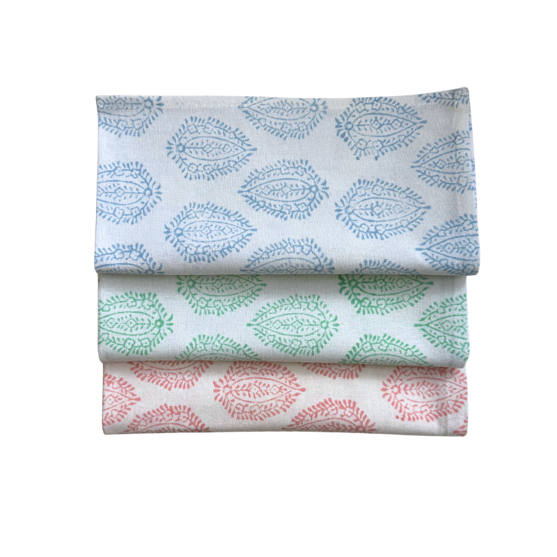 Green Leaf Napkin - Set of 4