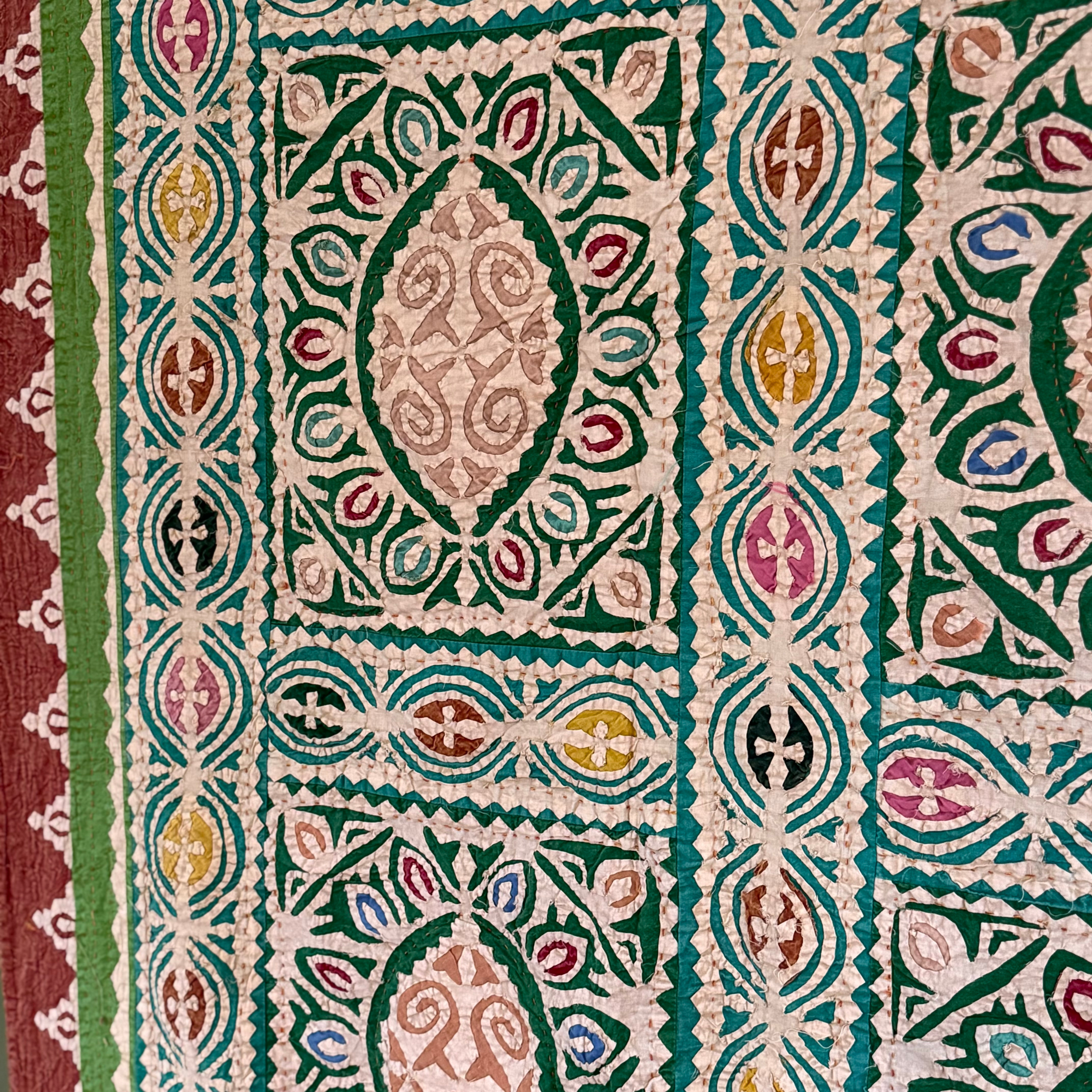 Coloured Cutwork Bedspreads