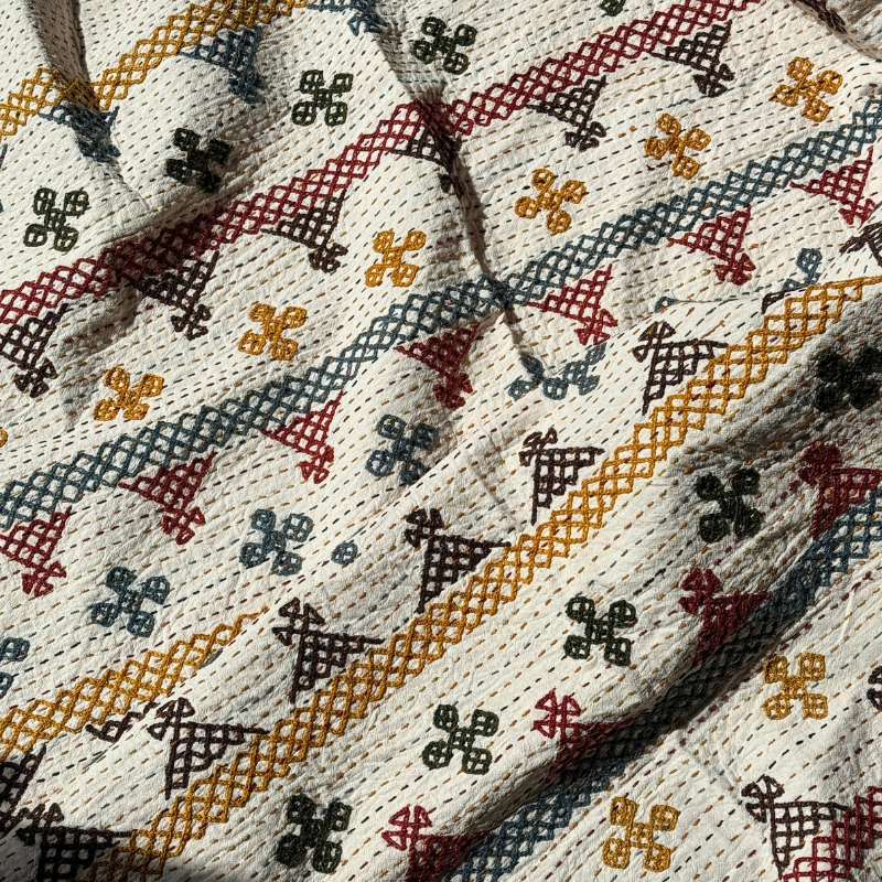 SINGLE KANTHA - AUTUMN COLOURS 2