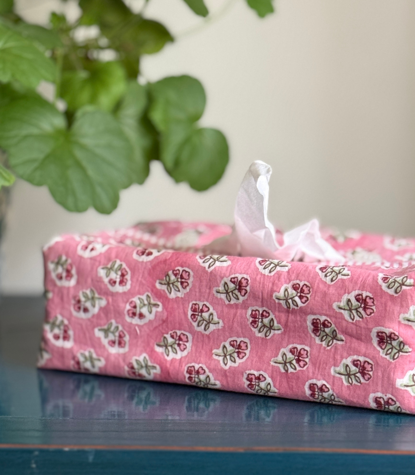Rose Ditsy Tissue Box Cover