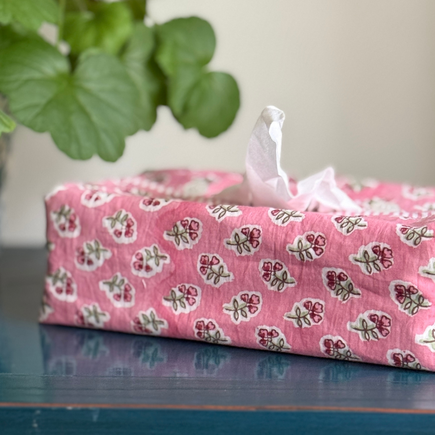 Rose Ditsy Tissue Box Cover