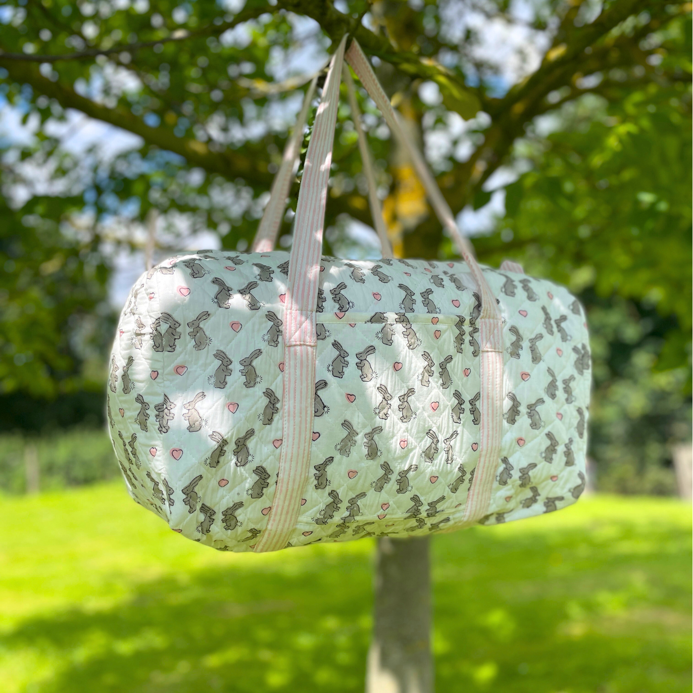 Pink Bunny Weekend Bag