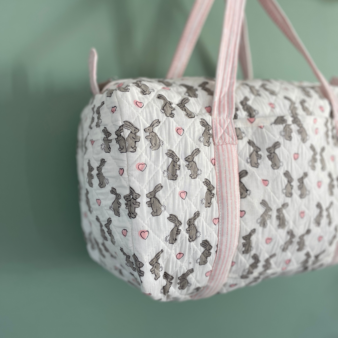 Pink Bunny Weekend Bag