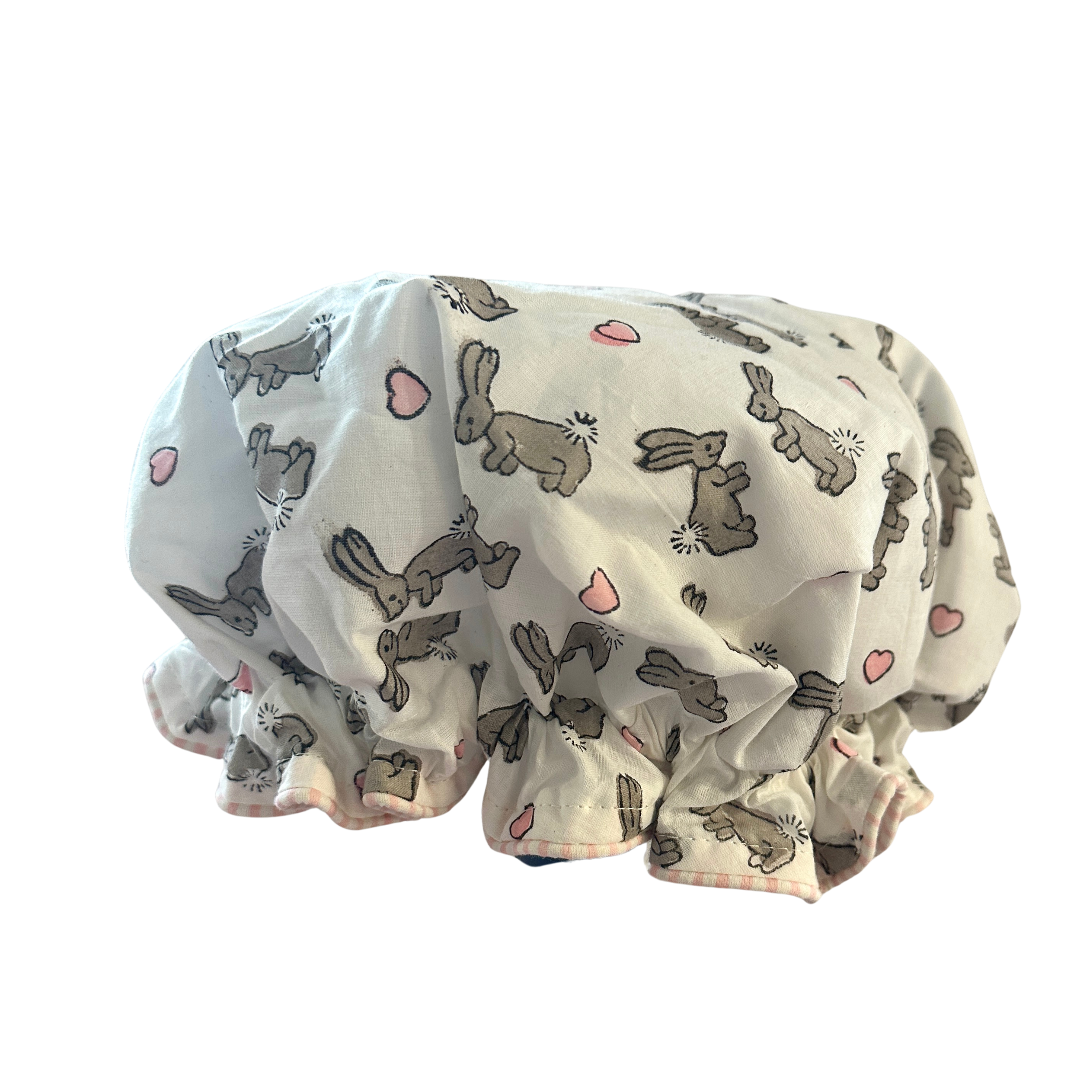 Pink Bunny Bath Hat