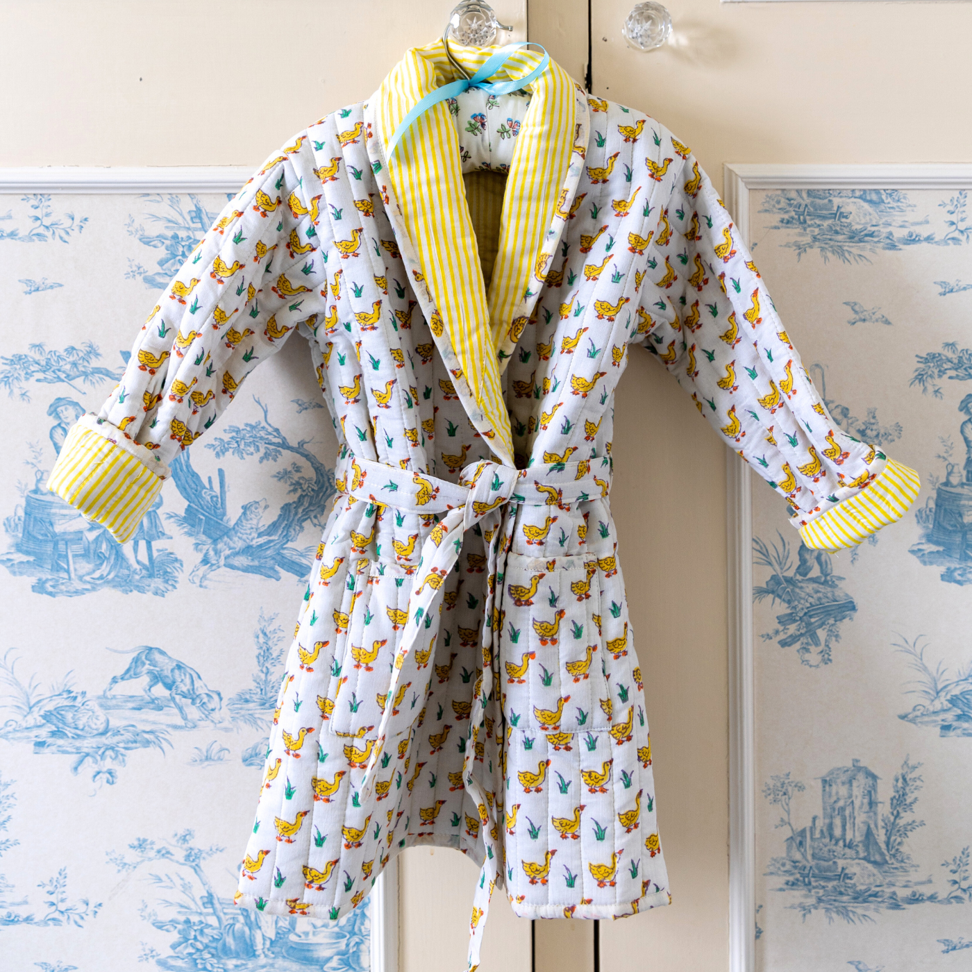Children's Yellow Duck Dressing Gown
