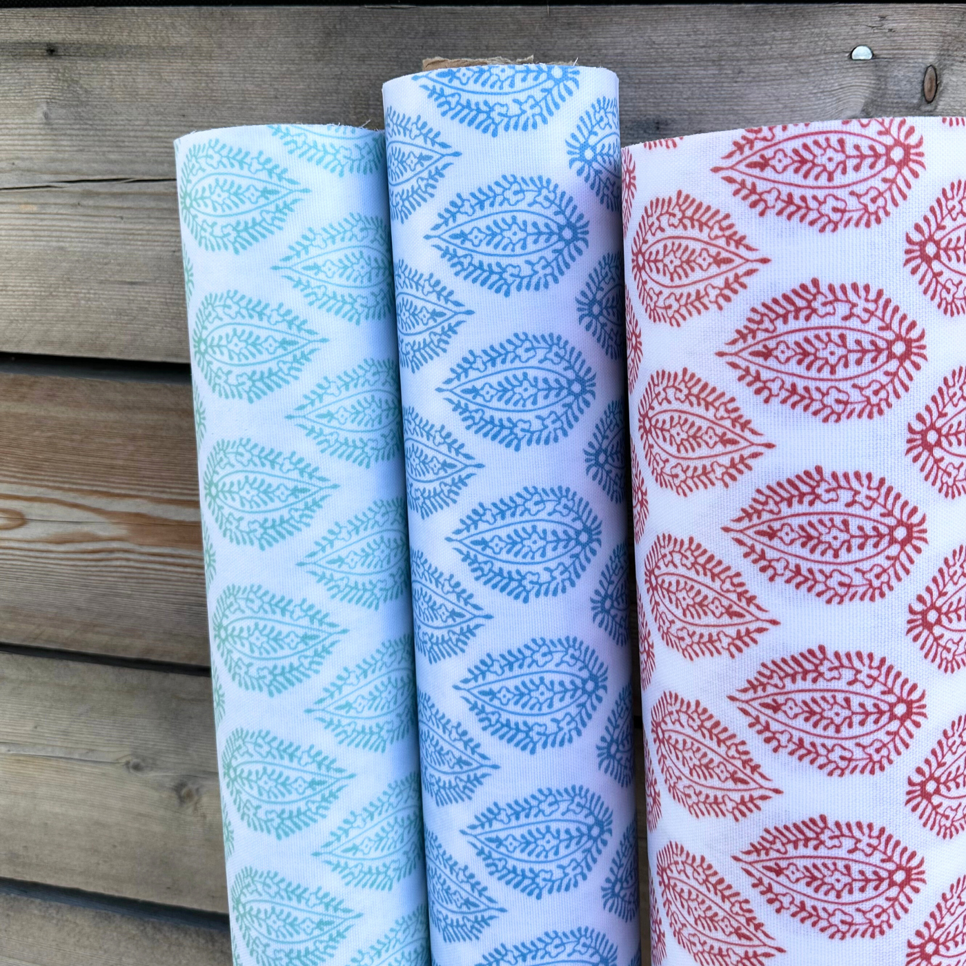 Blue Leaf Oilcloth