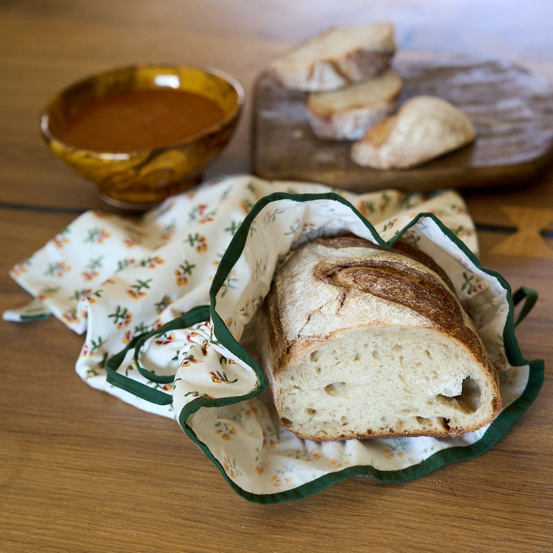 Yellow Ditsy Bread Bag