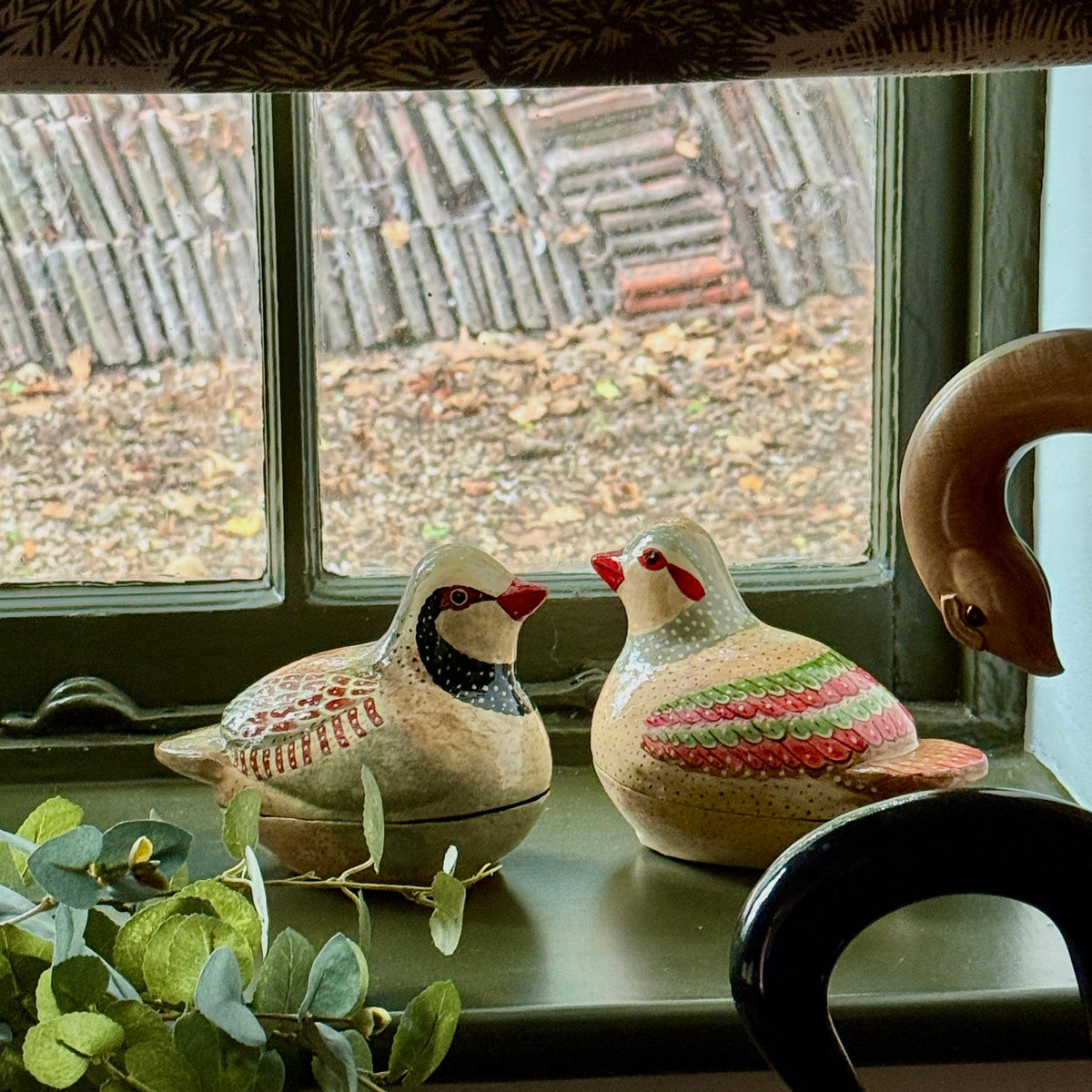Hand Painted Partridge