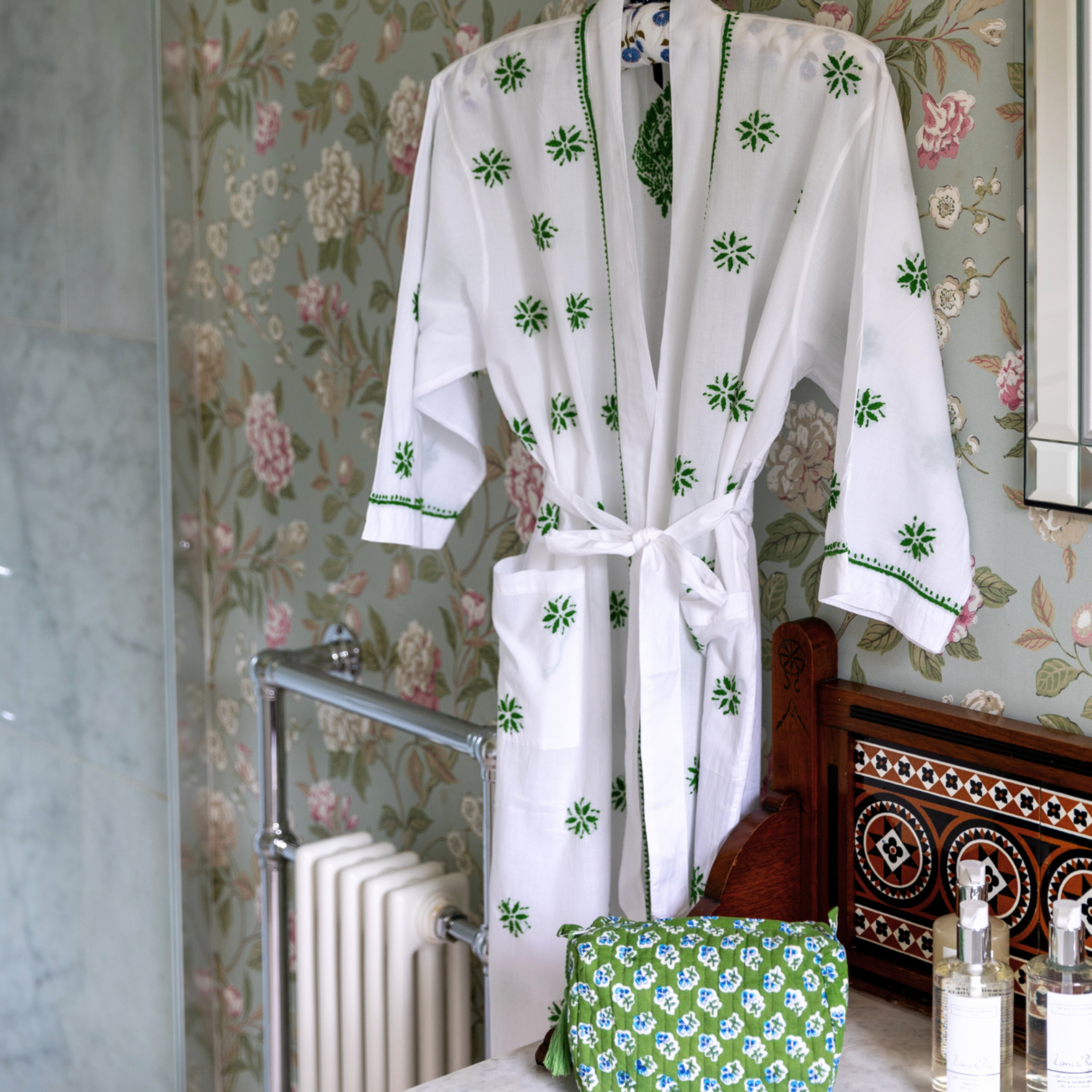 Moss Green Kimono