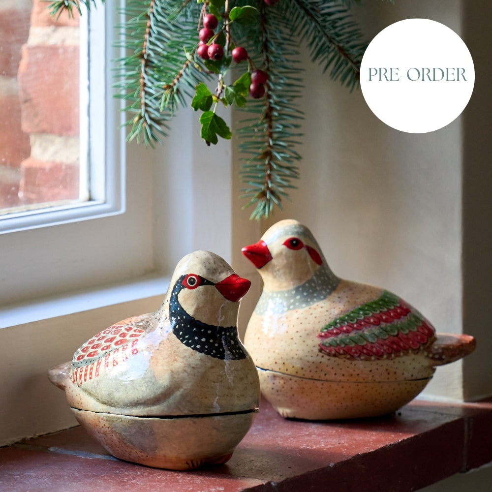 Hand Painted Partridge