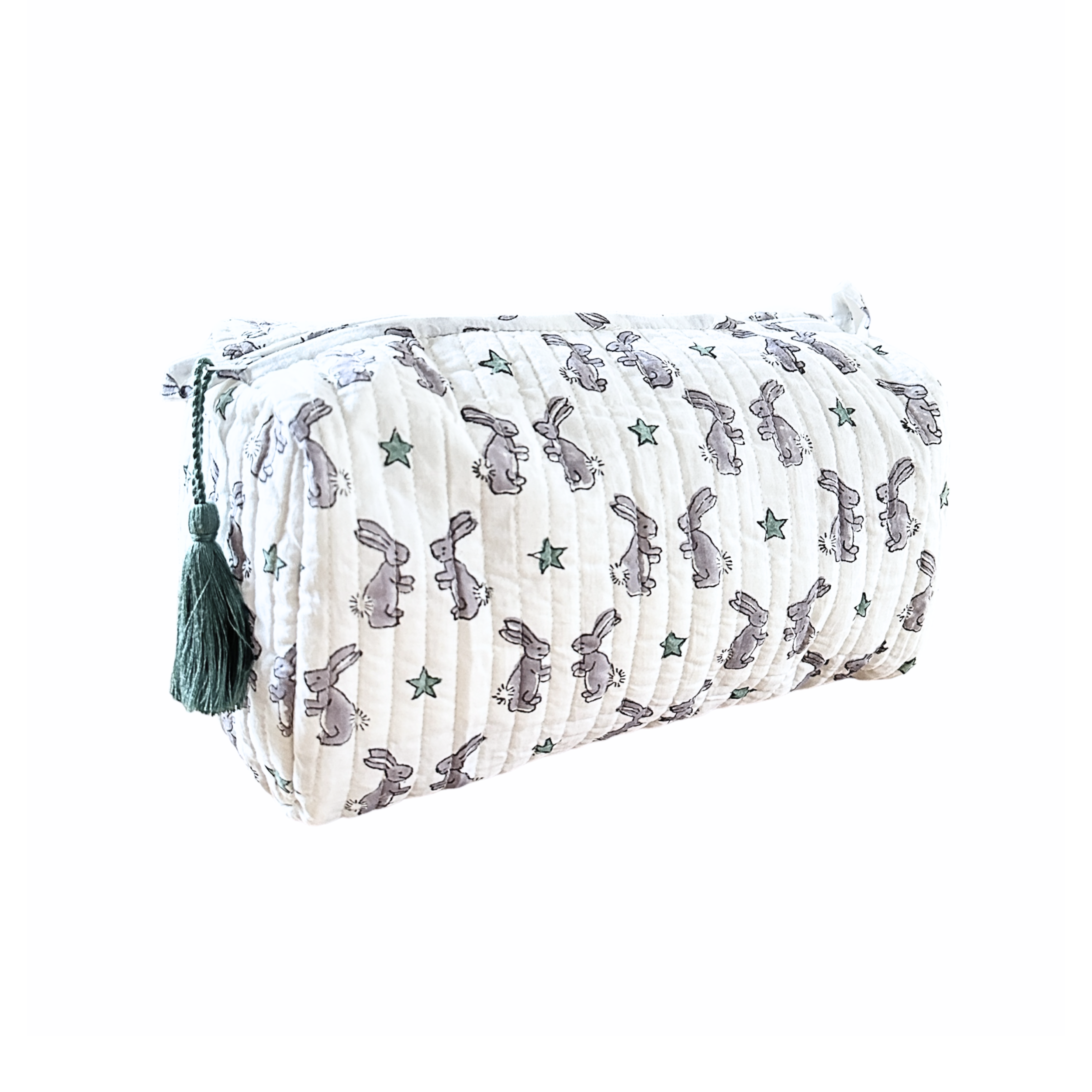 Green Bunny Wash Bag