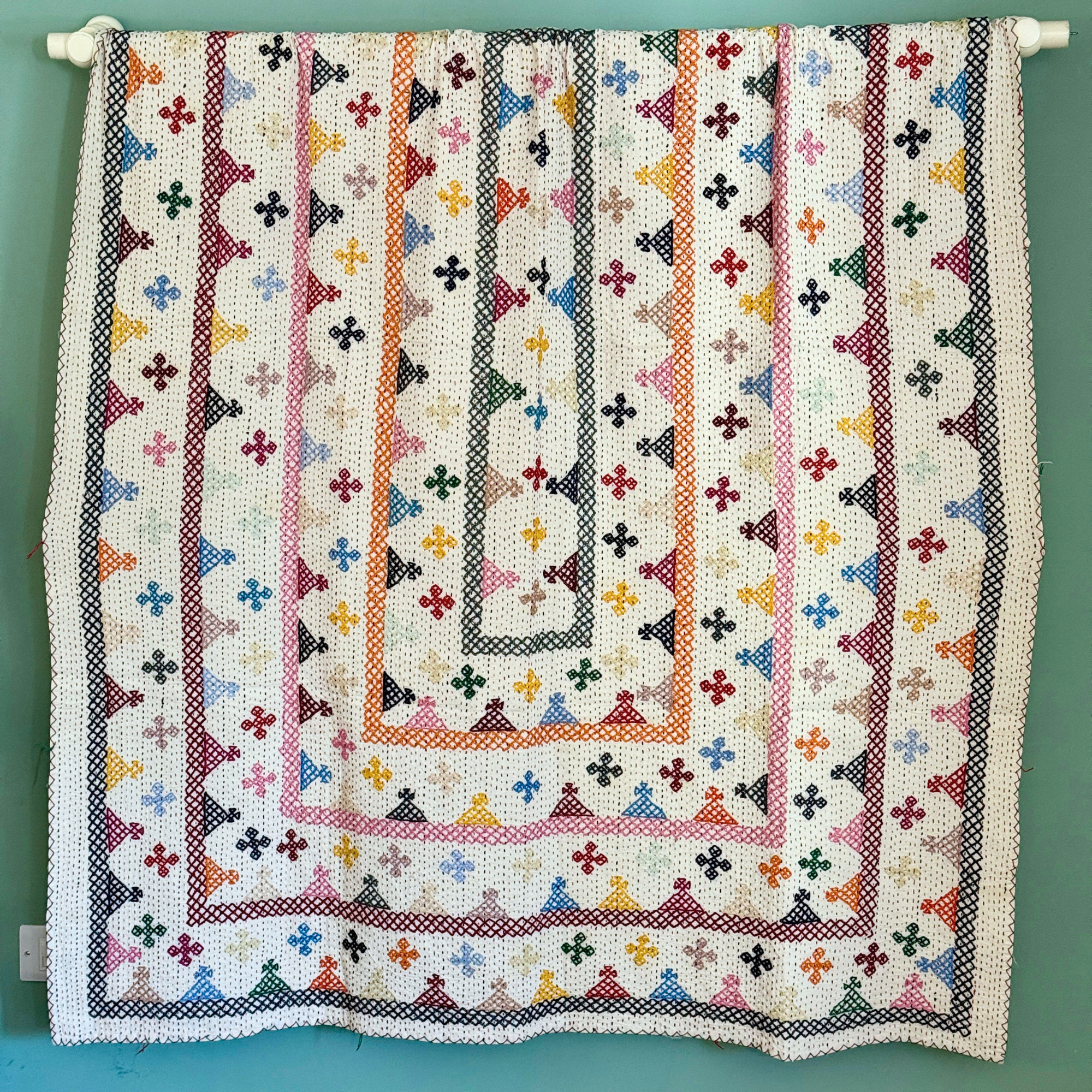 SINGLE KANTHA - MULTICOLOURED