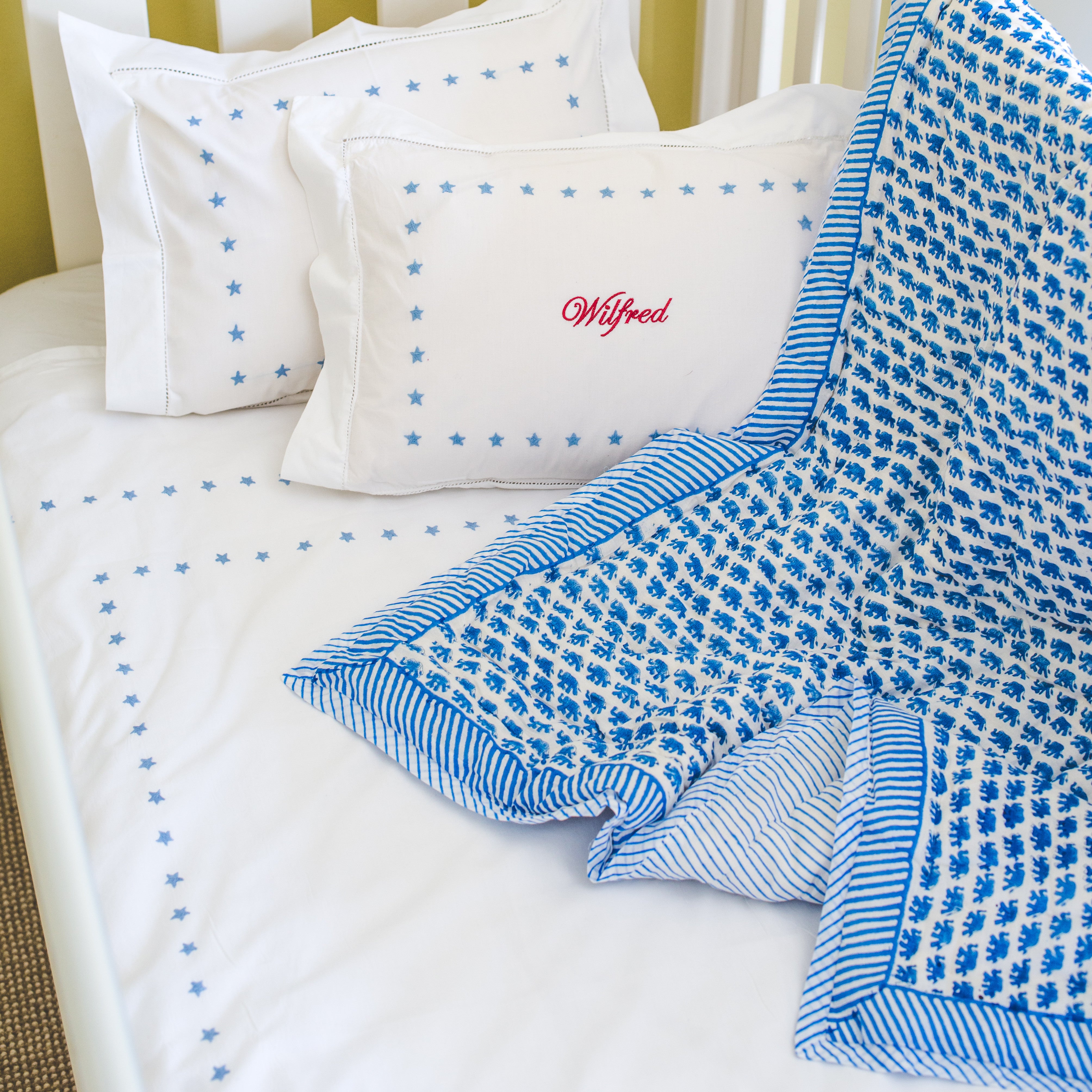 Blue Elephant Quilt
