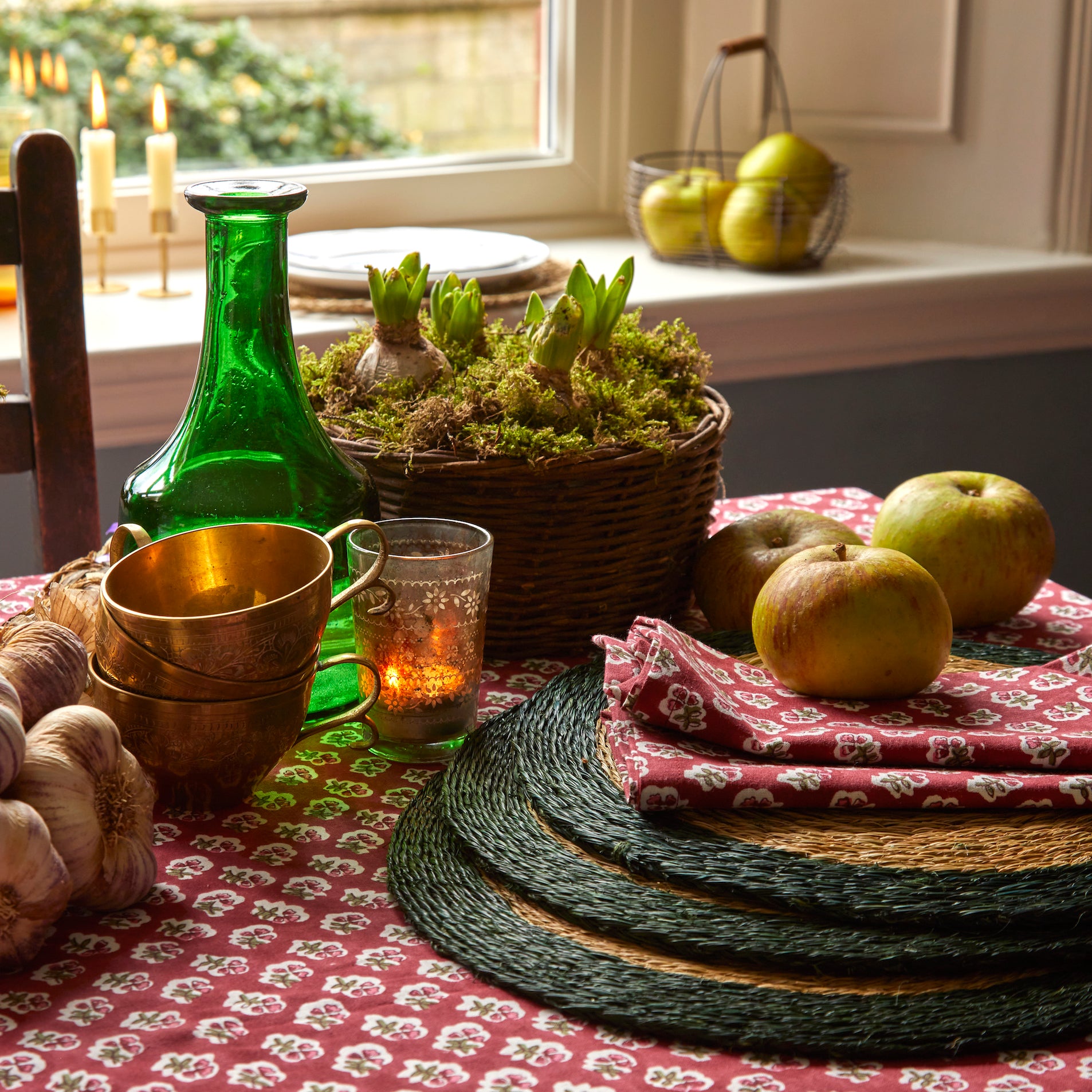 Forest Grass Handwoven Placemat