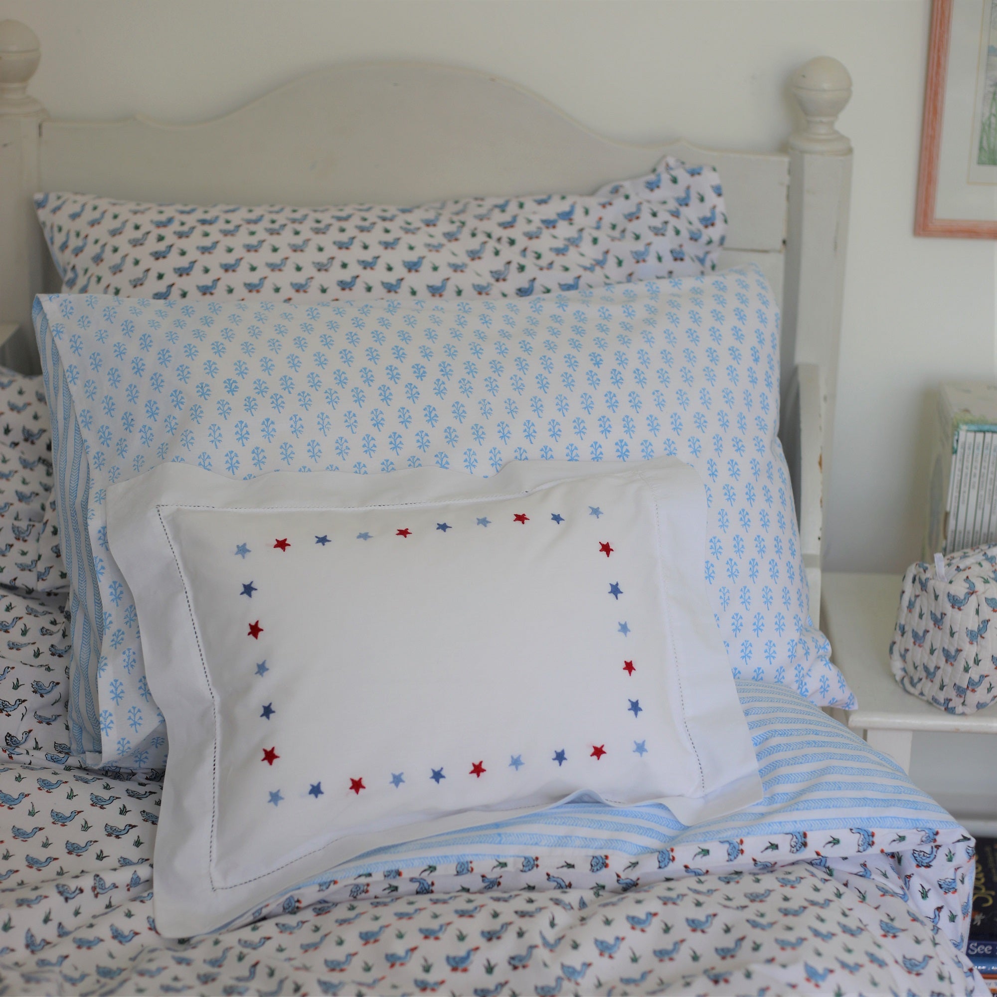 Blue Duck Pillowcase