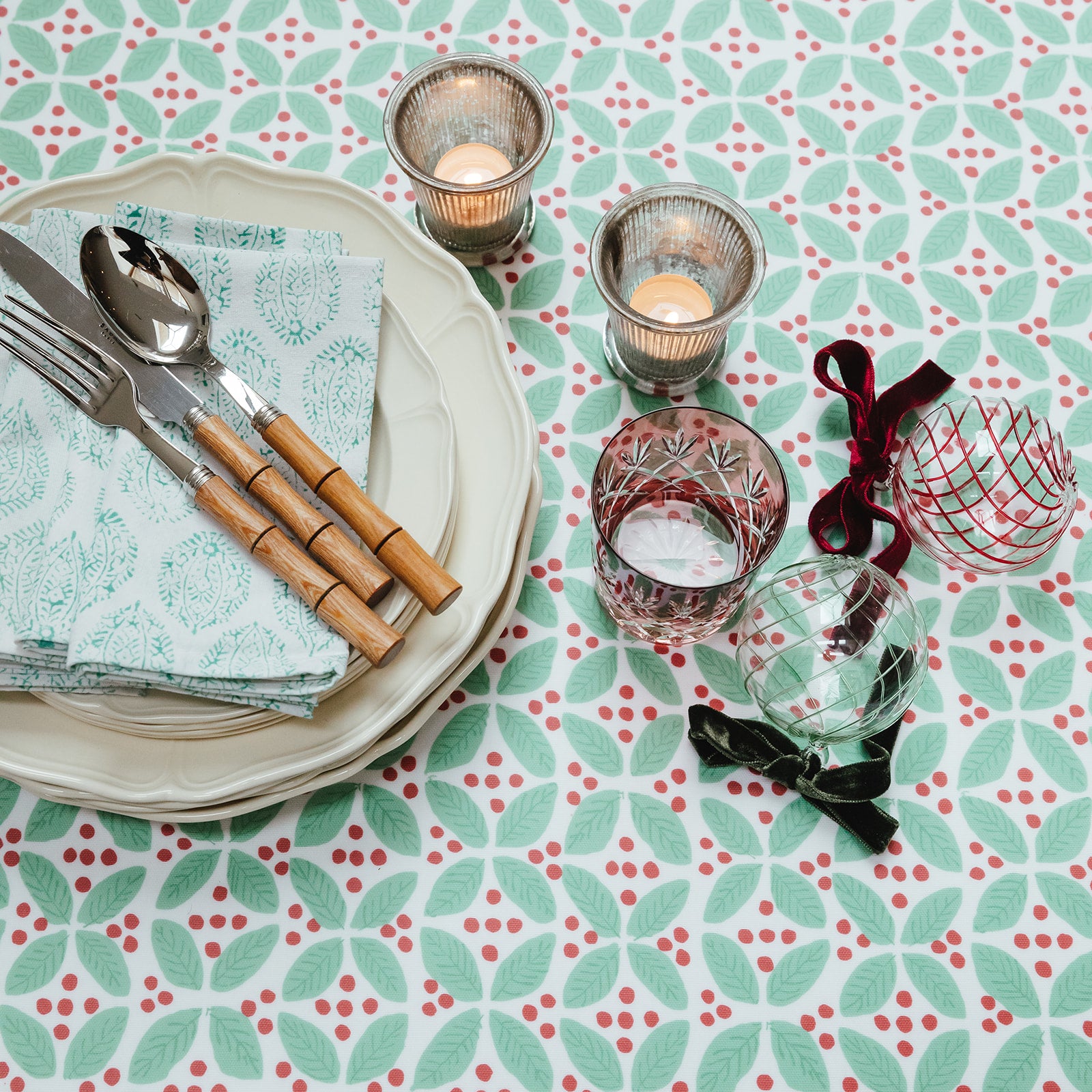 Red Berry Oilcloth