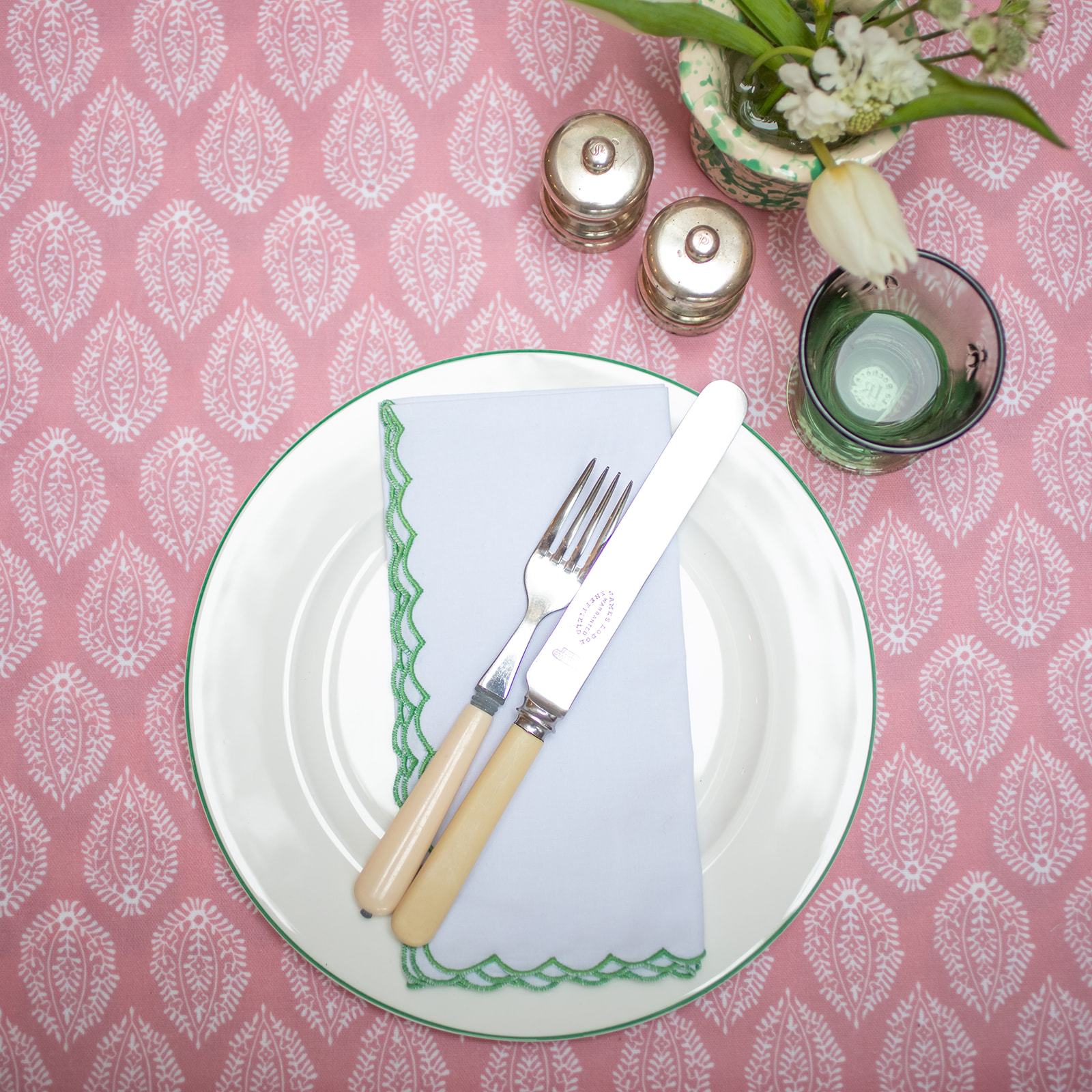 Pink Oilcloth