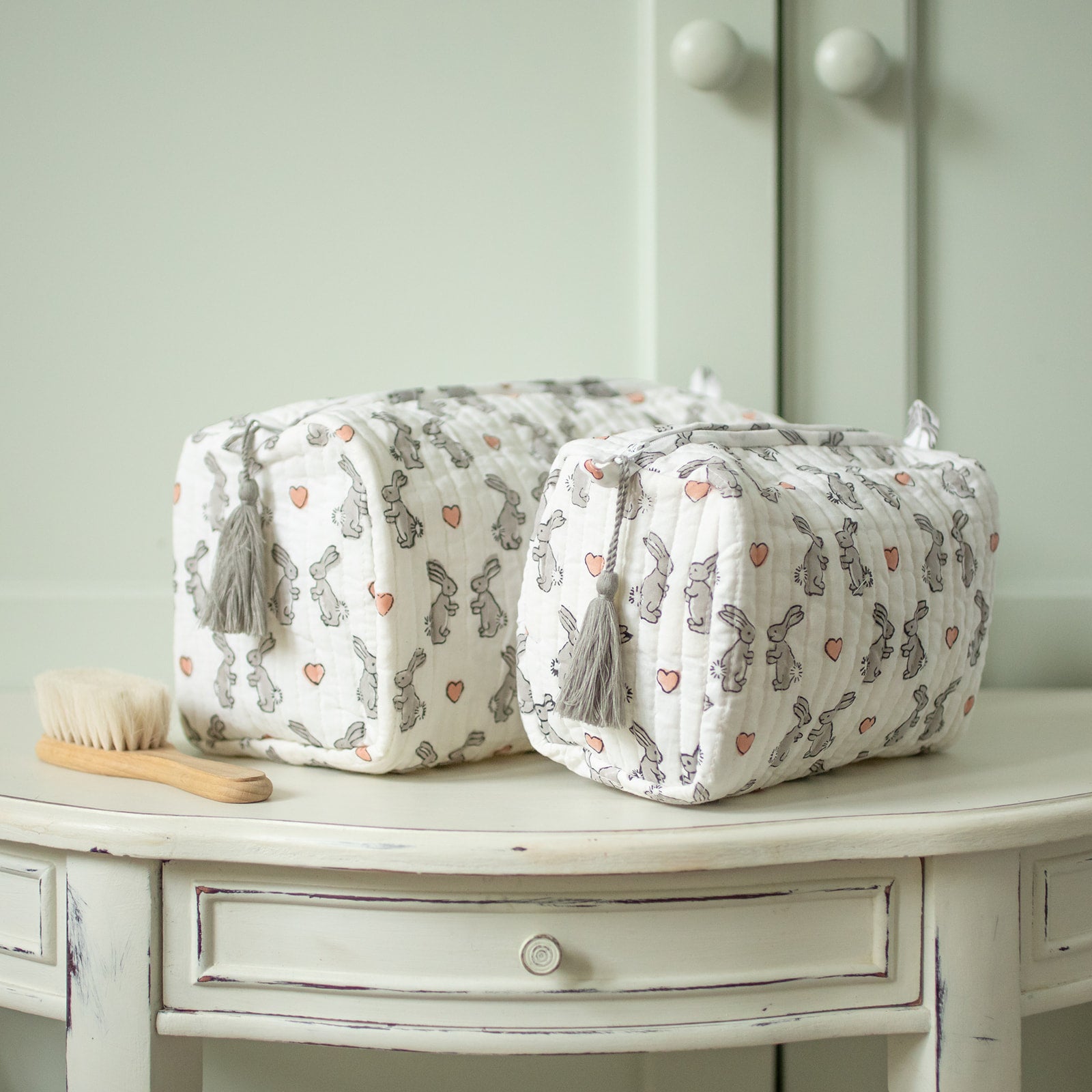 Pink Bunny Wash Bag