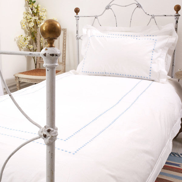 Blue Dots Duvet Cover
