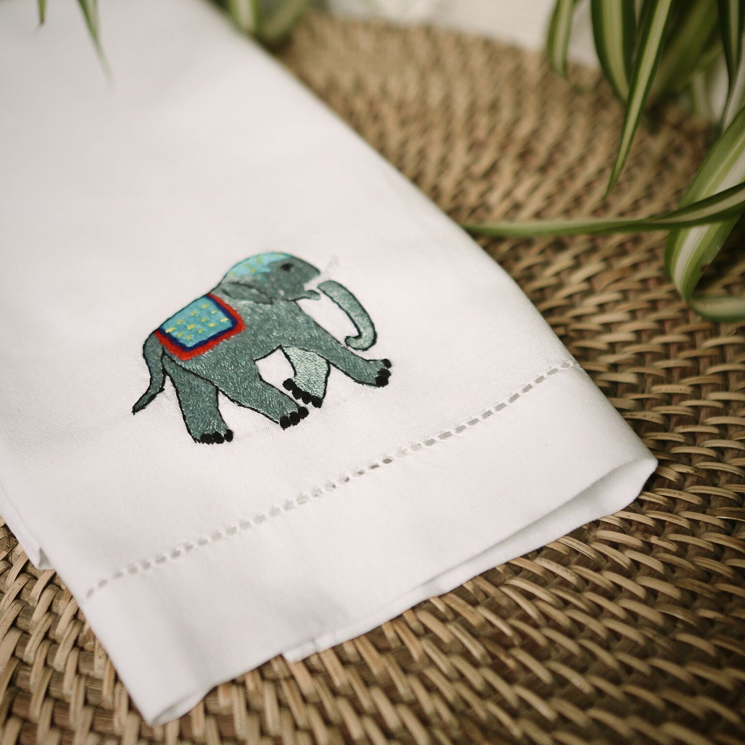 Elephant Hand Towel
