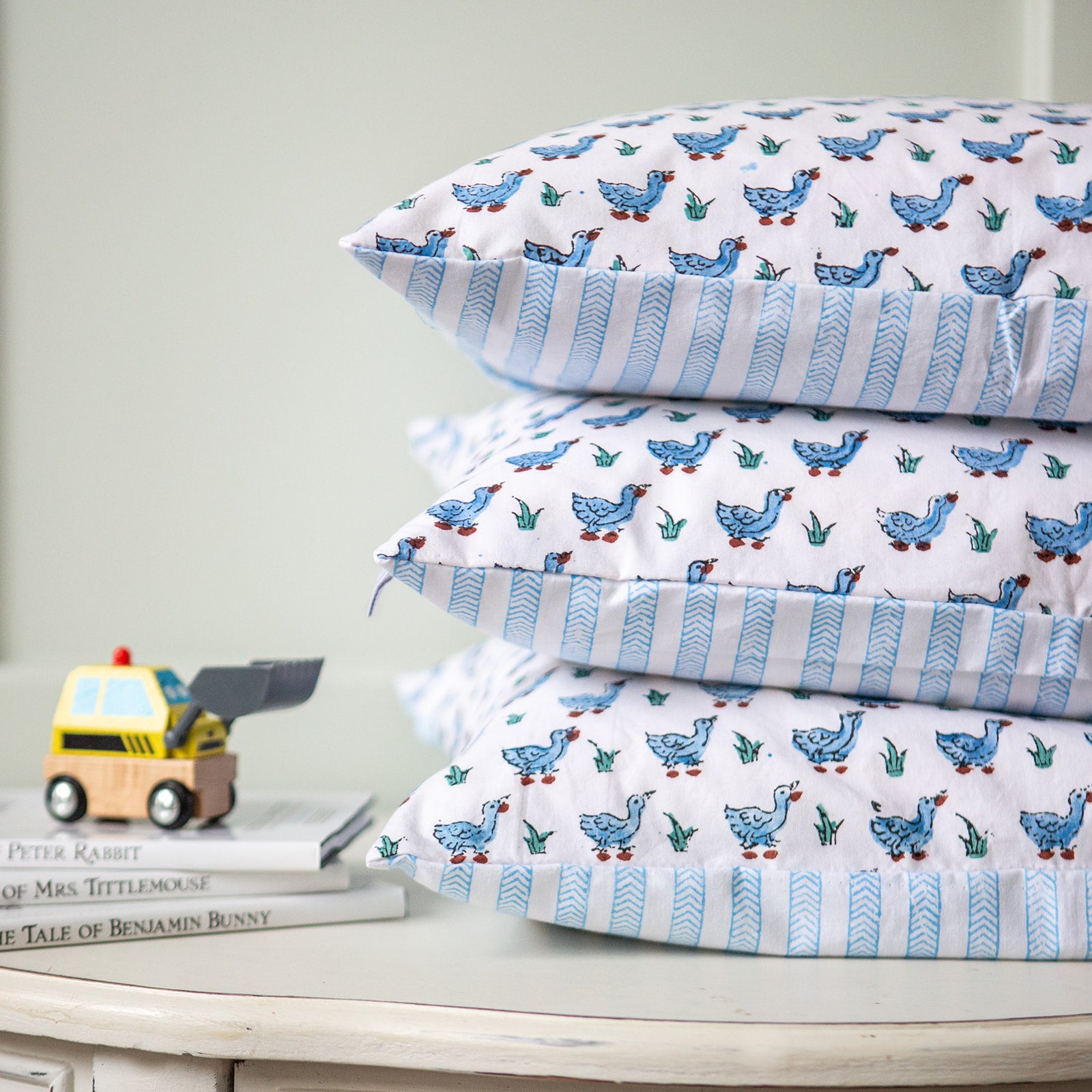 Ducks baby pillowcase