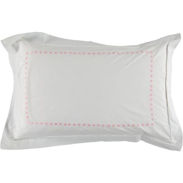 Pink Dots Baby Boudoir Pillowcase