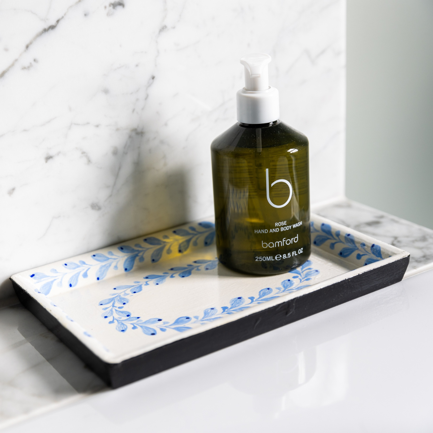 Light Blue Painted Tray