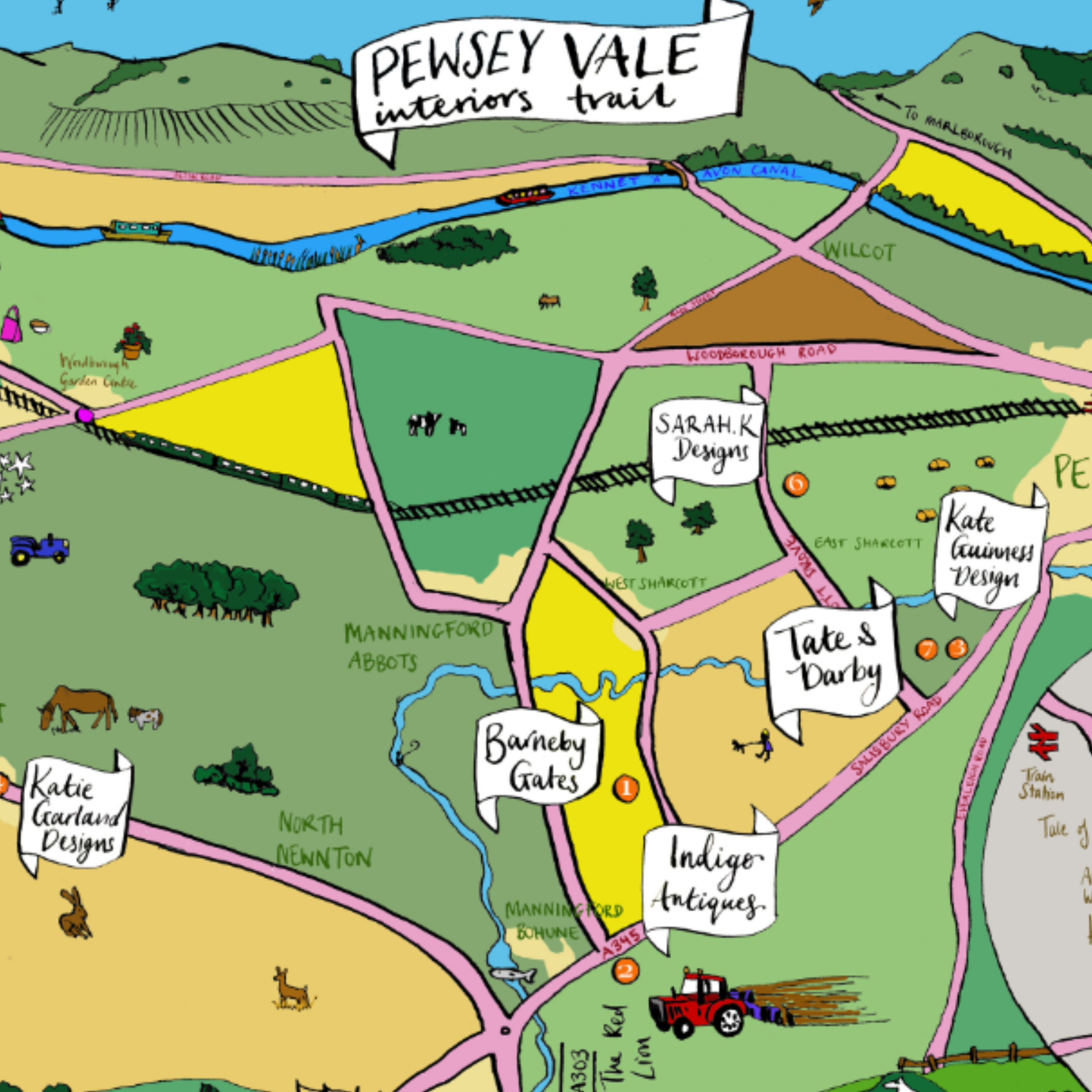 The Pewsey Vale Interiors Trail