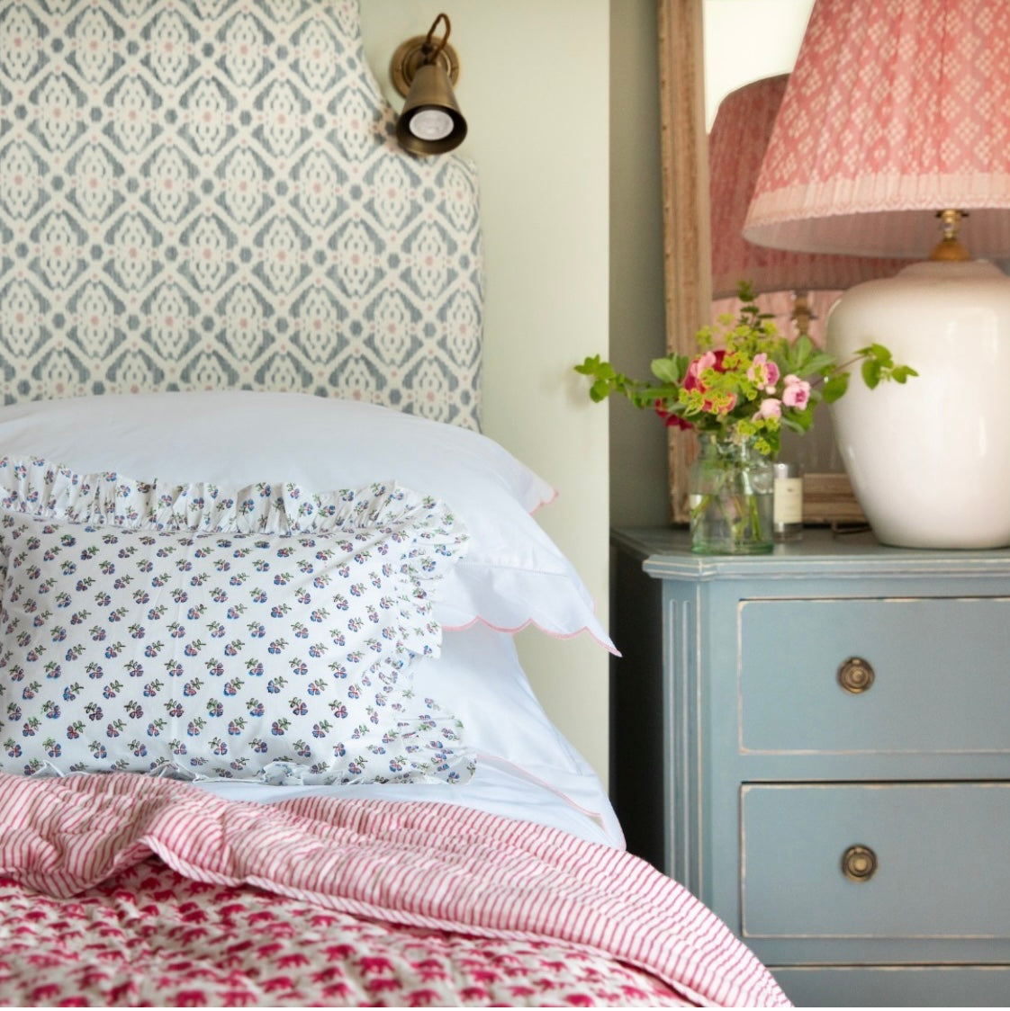 Multi Ditsy Baby Boudoir Pillowcase